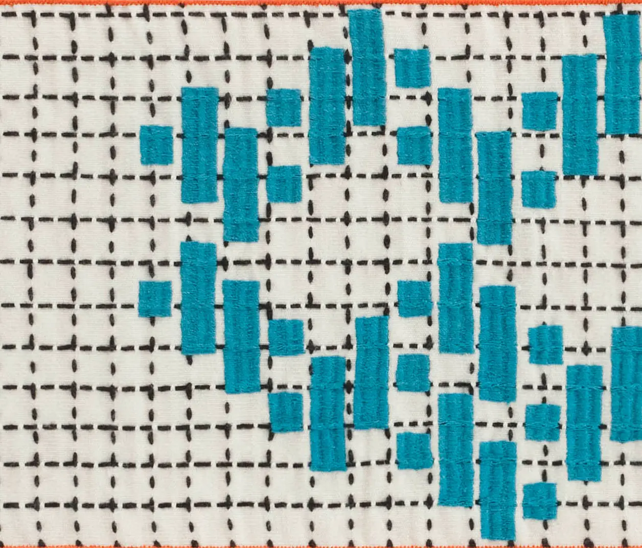 GAN - Bandas Single Rug C Turquoise 14