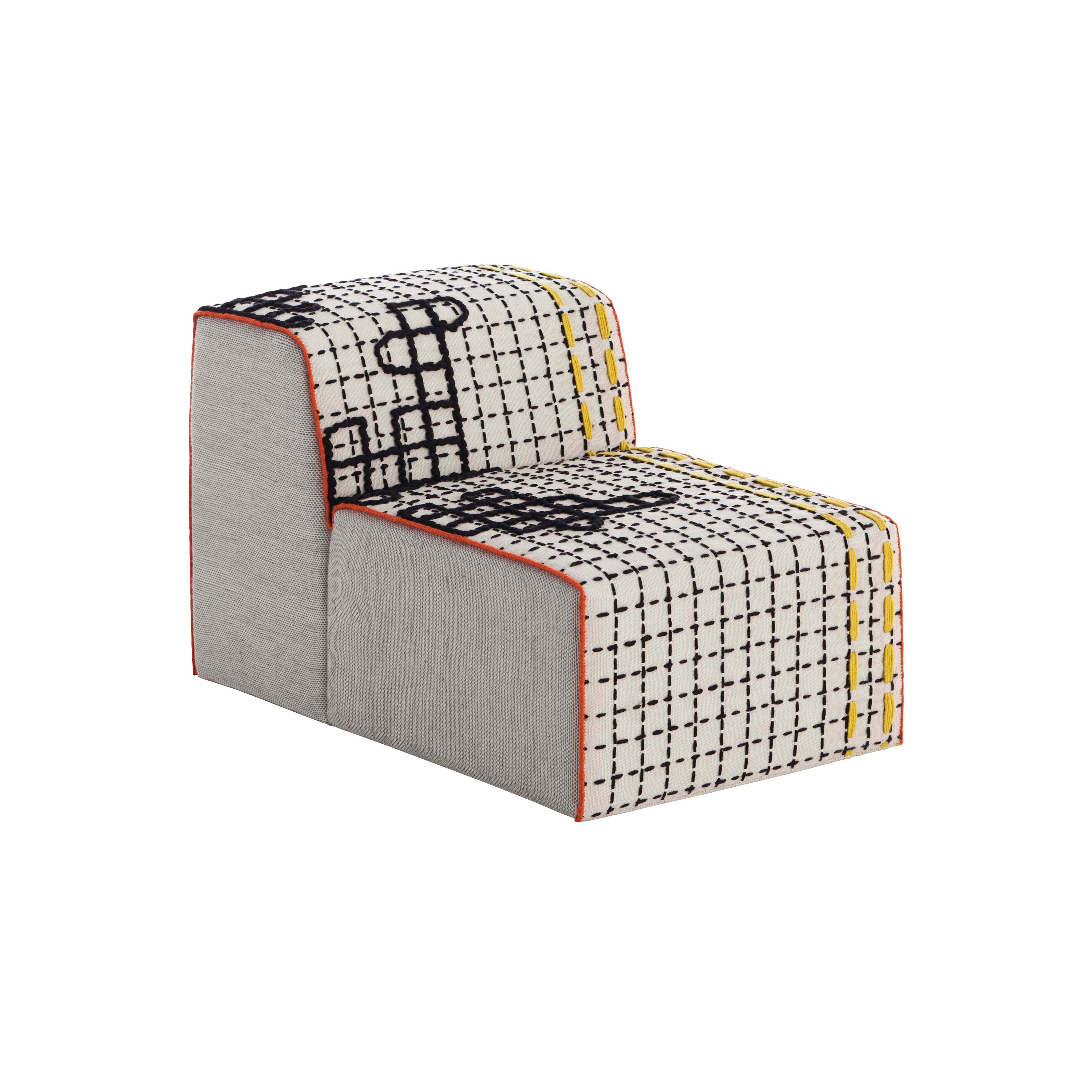 Display product Bandas Chair D White 18 from manufacturer GAN