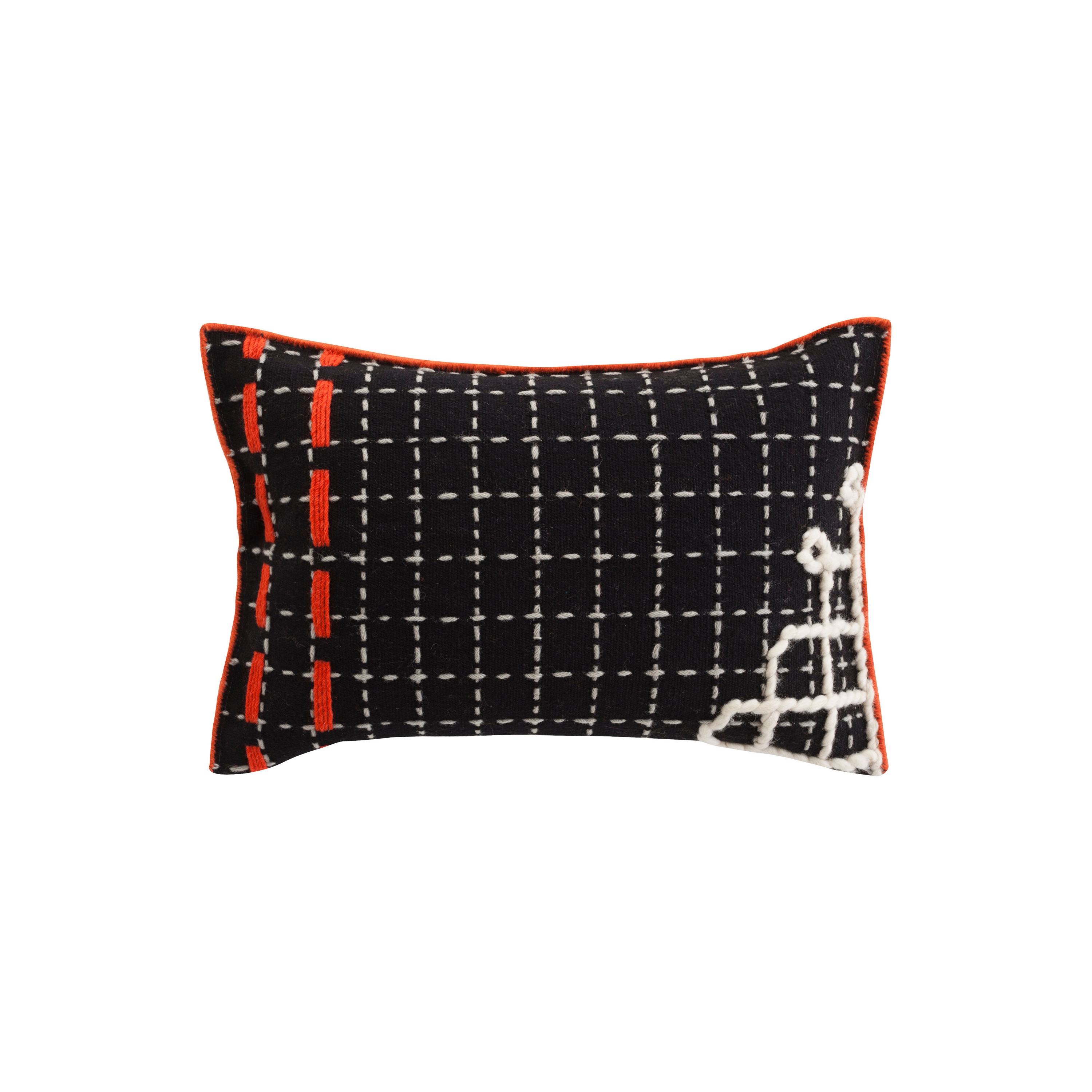 Display product Bandas Cushion D Black 7 from manufacturer GAN