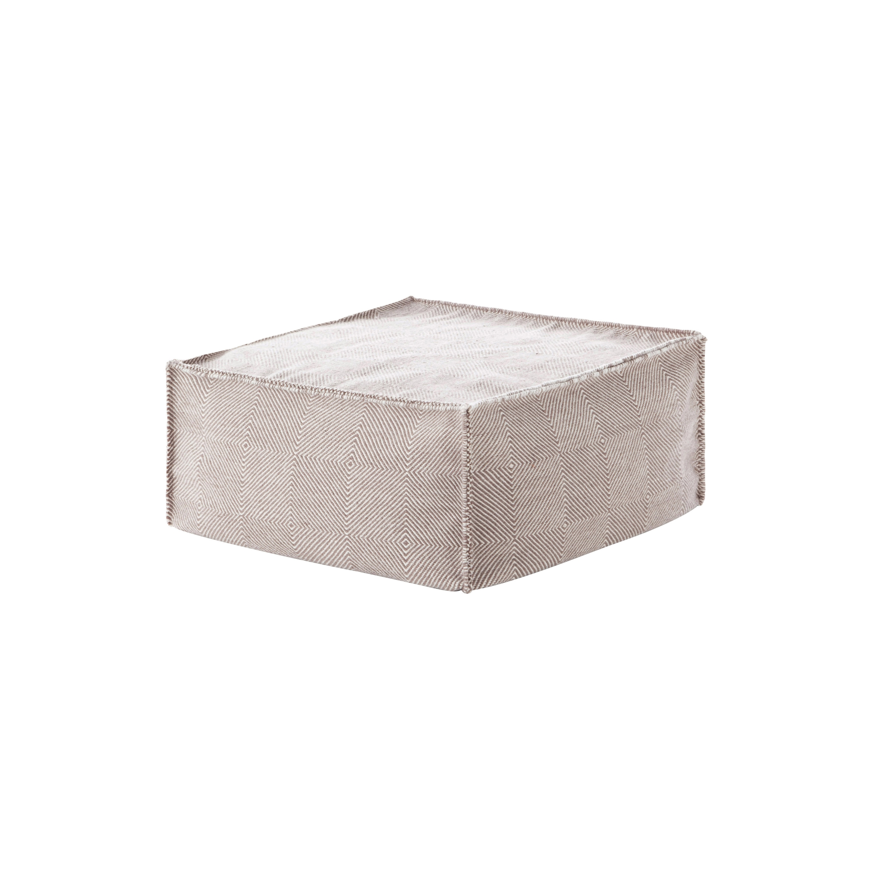 Sail Pouf Square Taupe 4