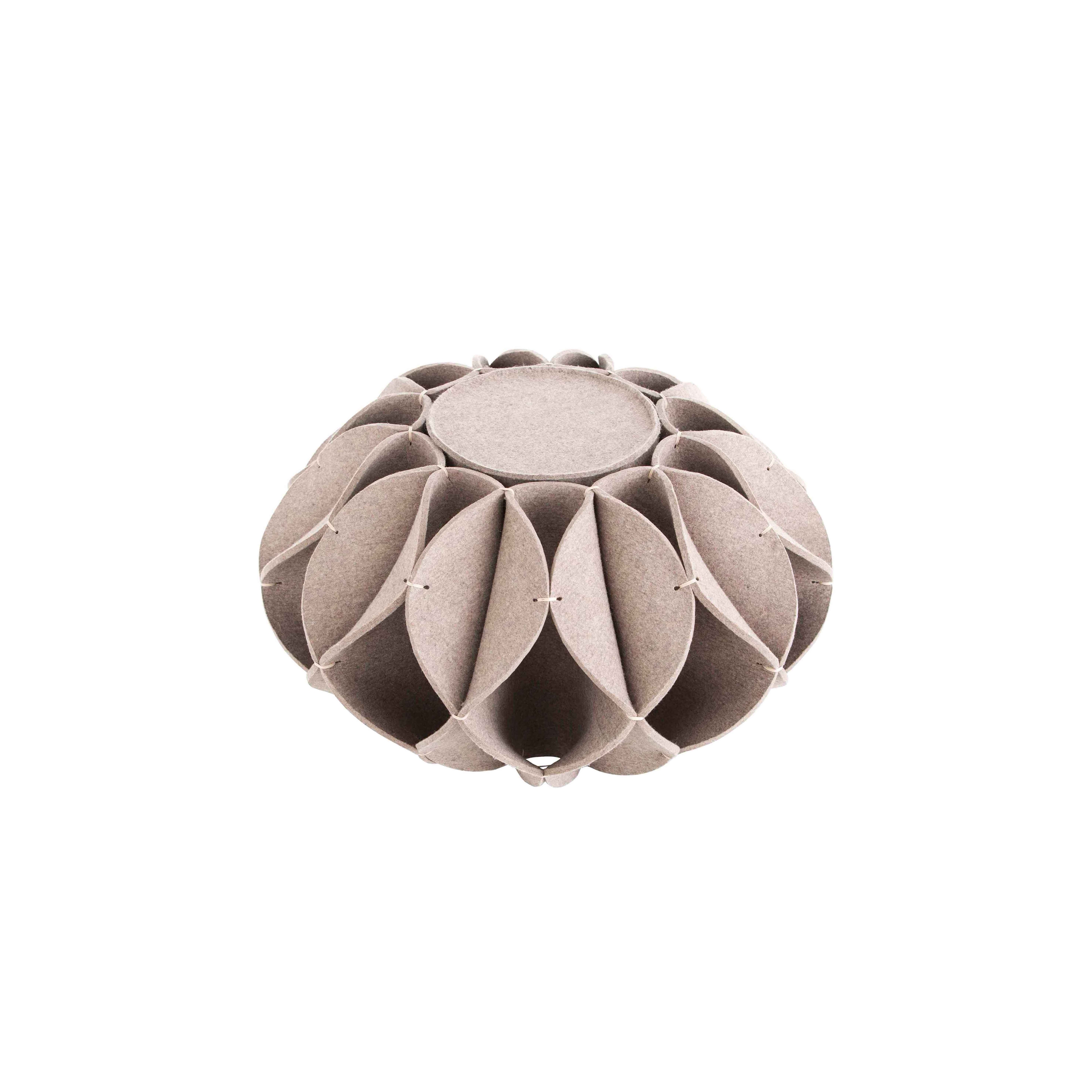 Display product Ruff Pouf High Grey 1 from manufacturer GAN