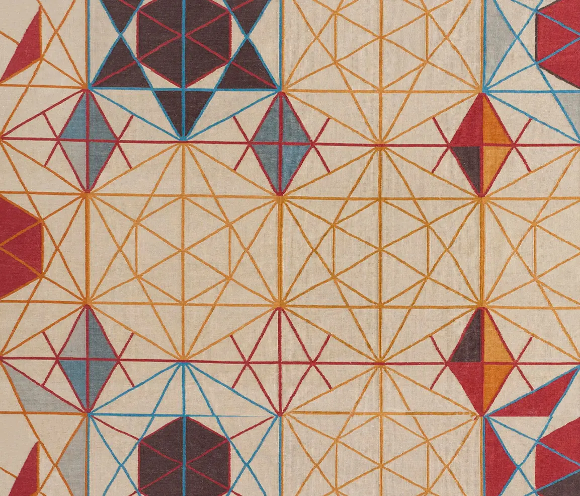 GAN - Hexa Rectangular Rug Naranja 2