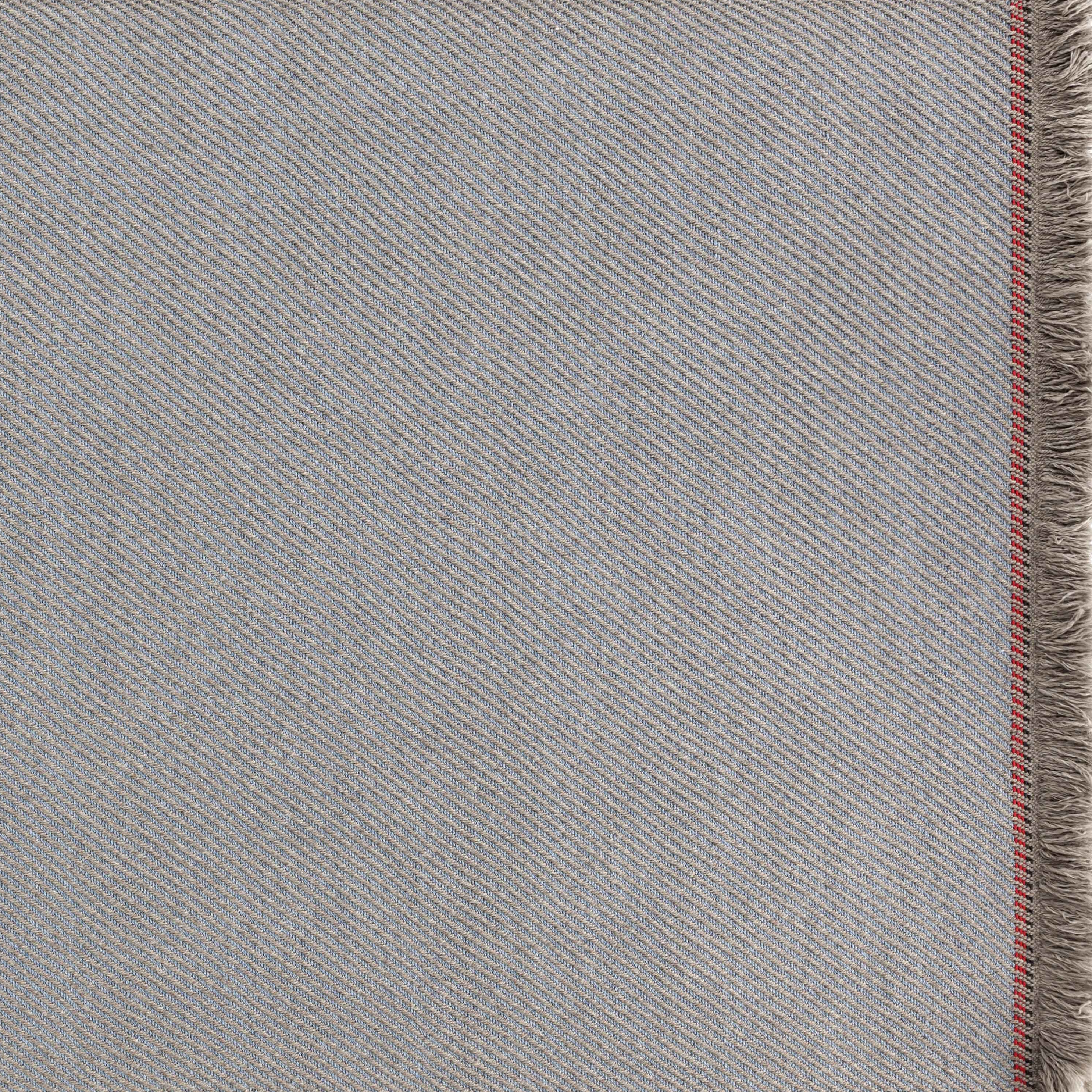 Display product Garden Layers Rug Diagonal almond-blue from manufacturer GAN