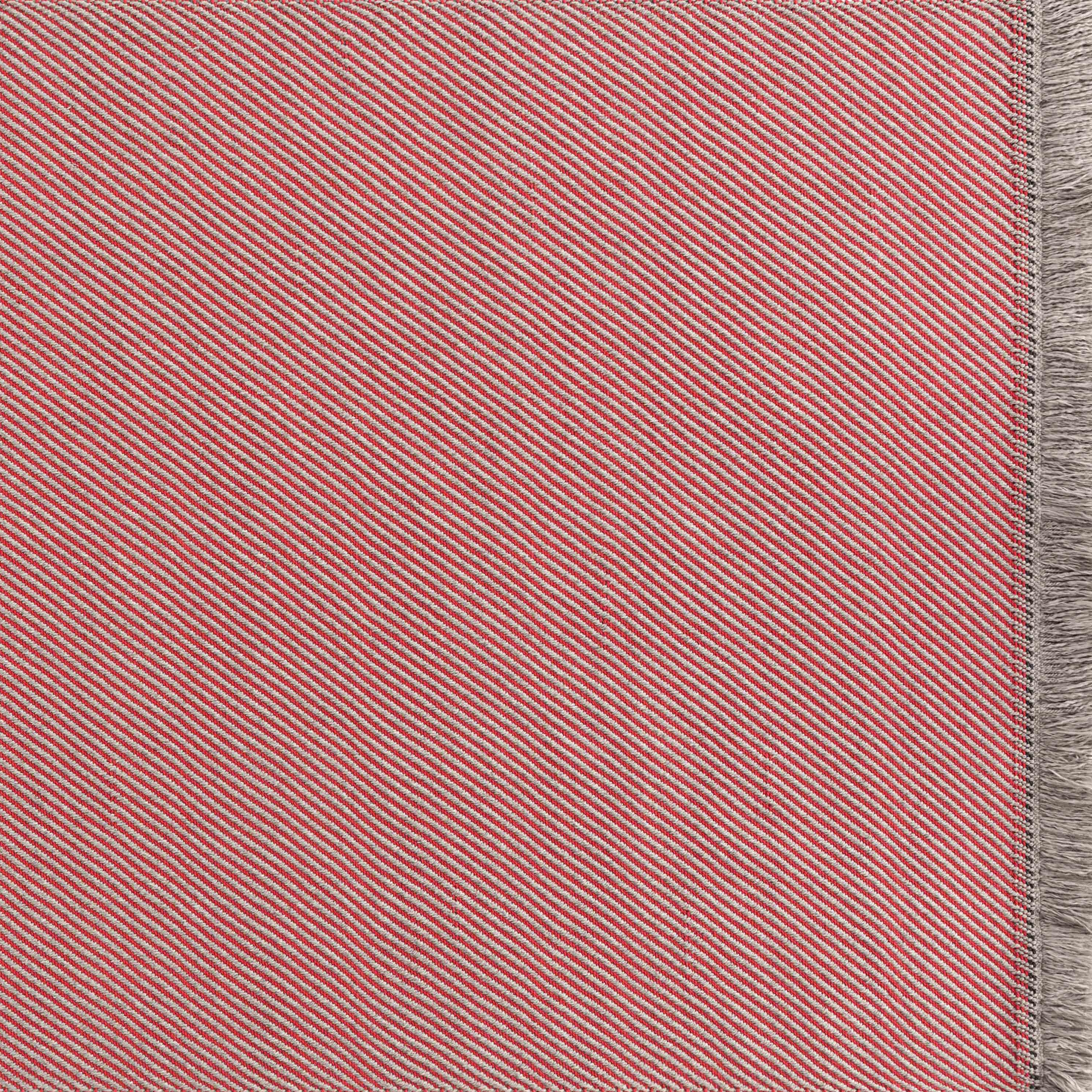 Garden Layers Rug Diagonal almond-red