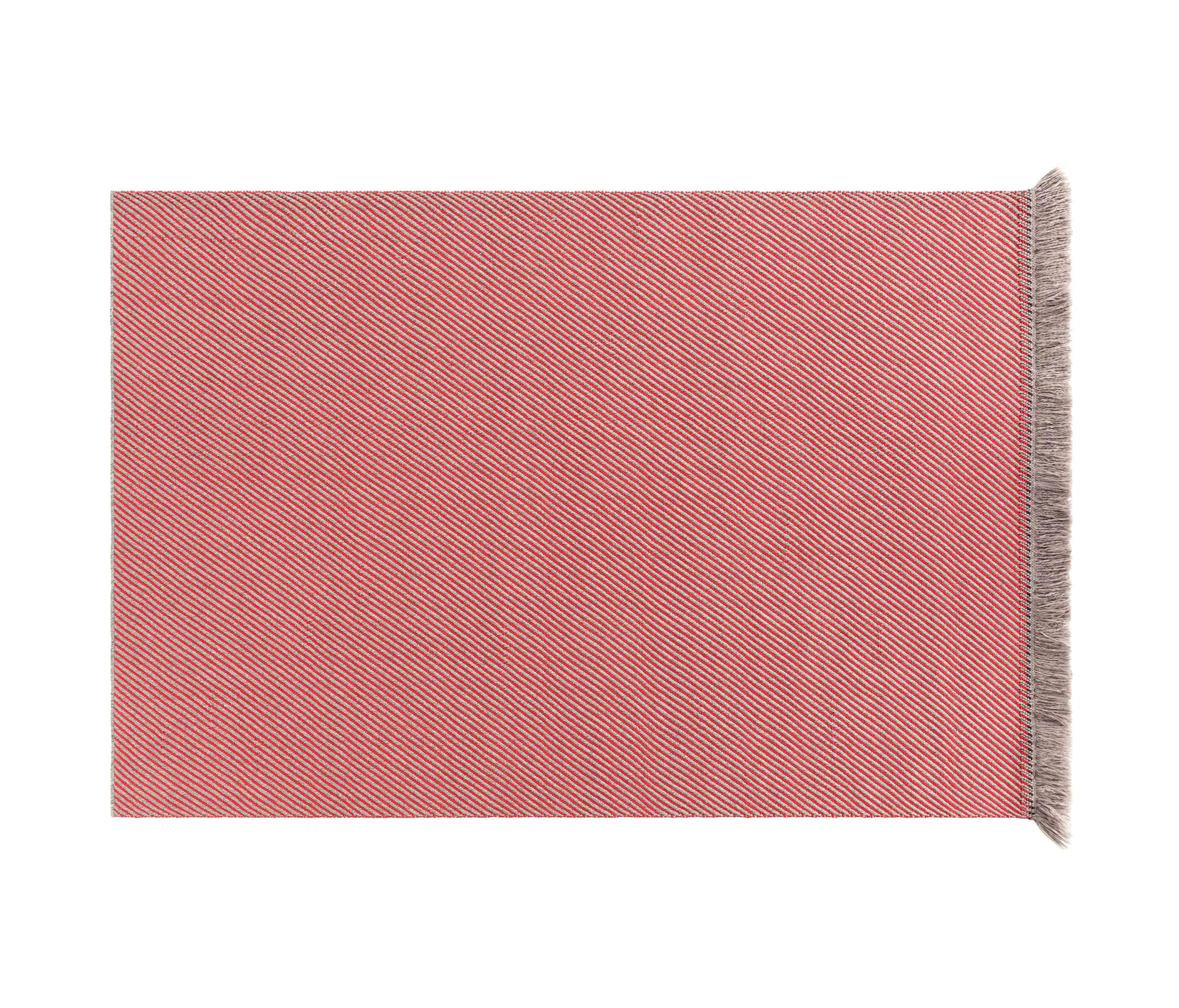 GAN - Garden Layers Rug Diagonal almond-red