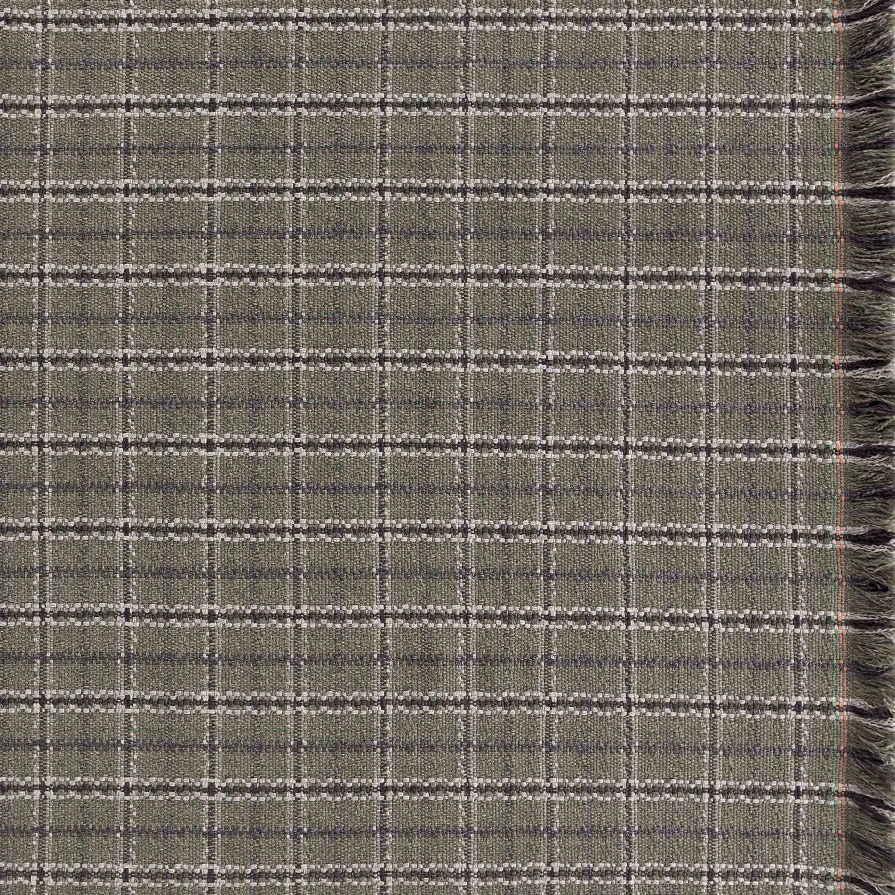 Garden Layers Rug Tartan green