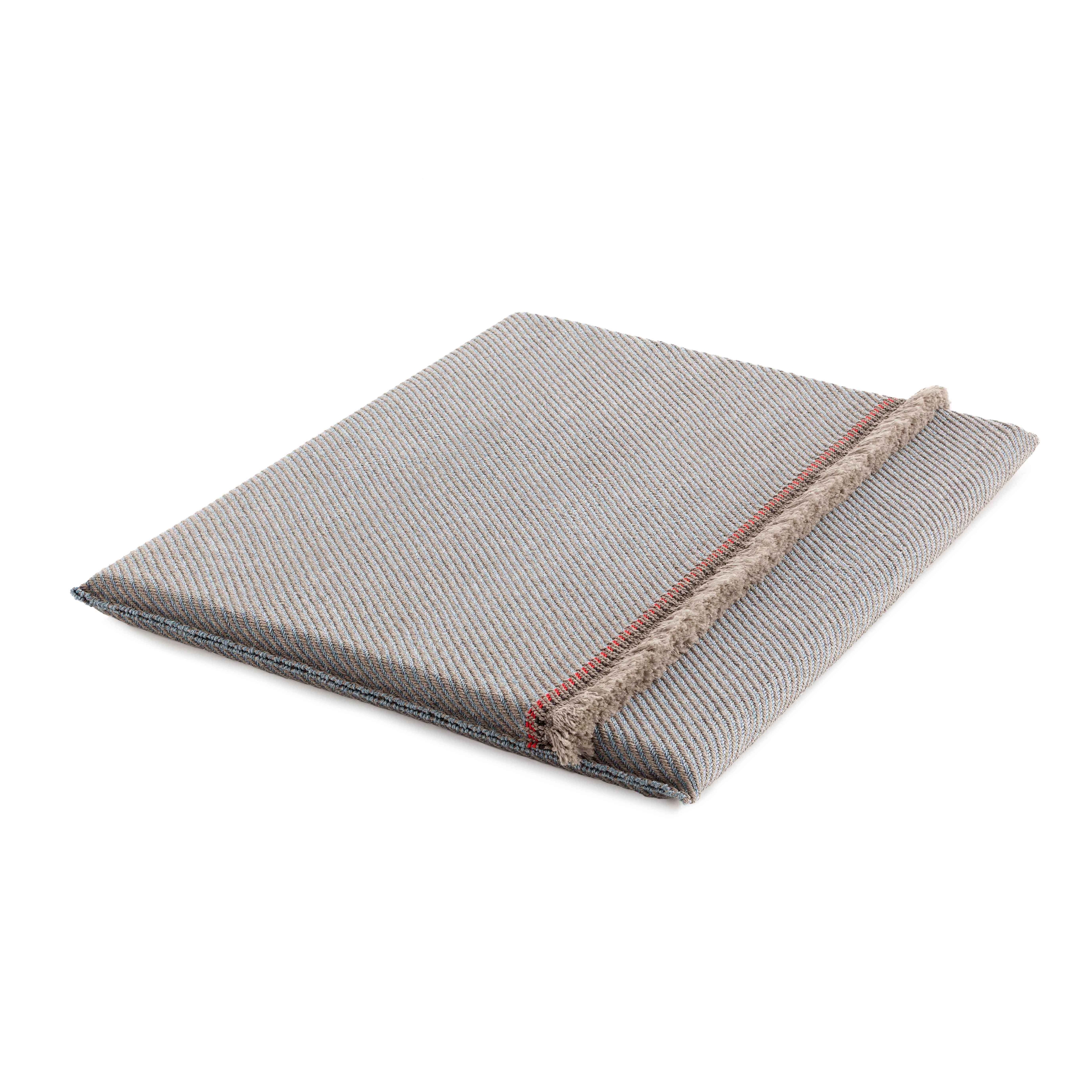 Display product Garden Layers Big Mattress Diagonal almond-blue from manufacturer GAN