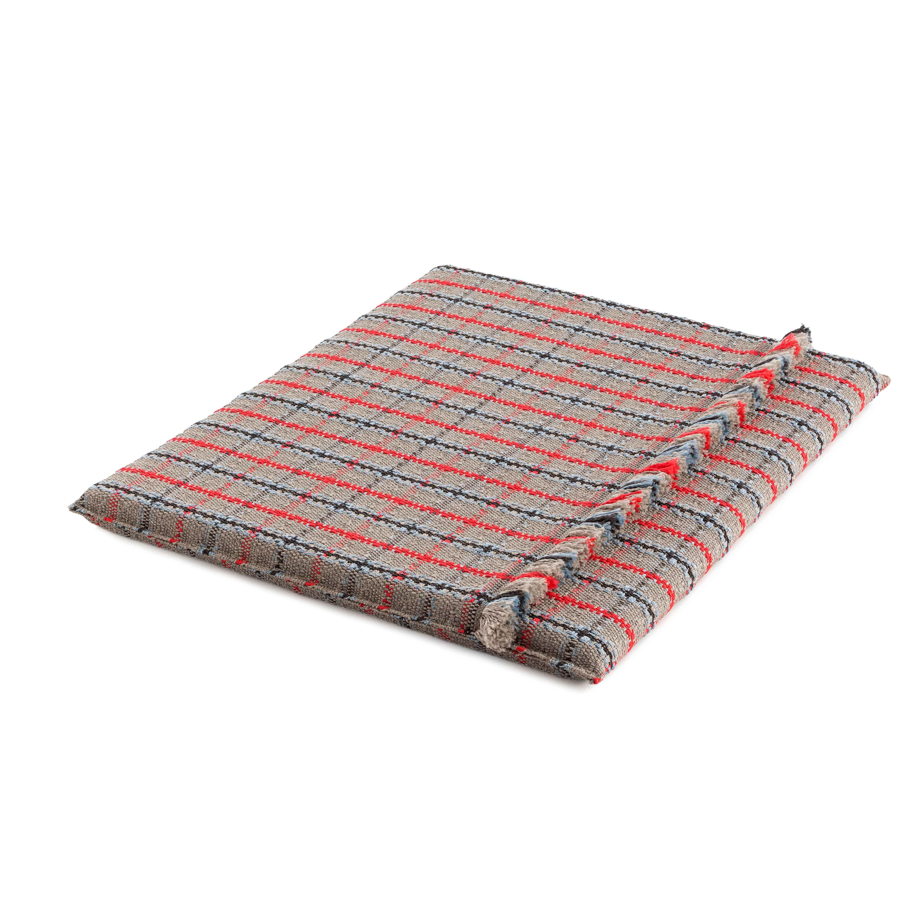 Display product Garden Layers Big Mattress Tartan blue from manufacturer GAN