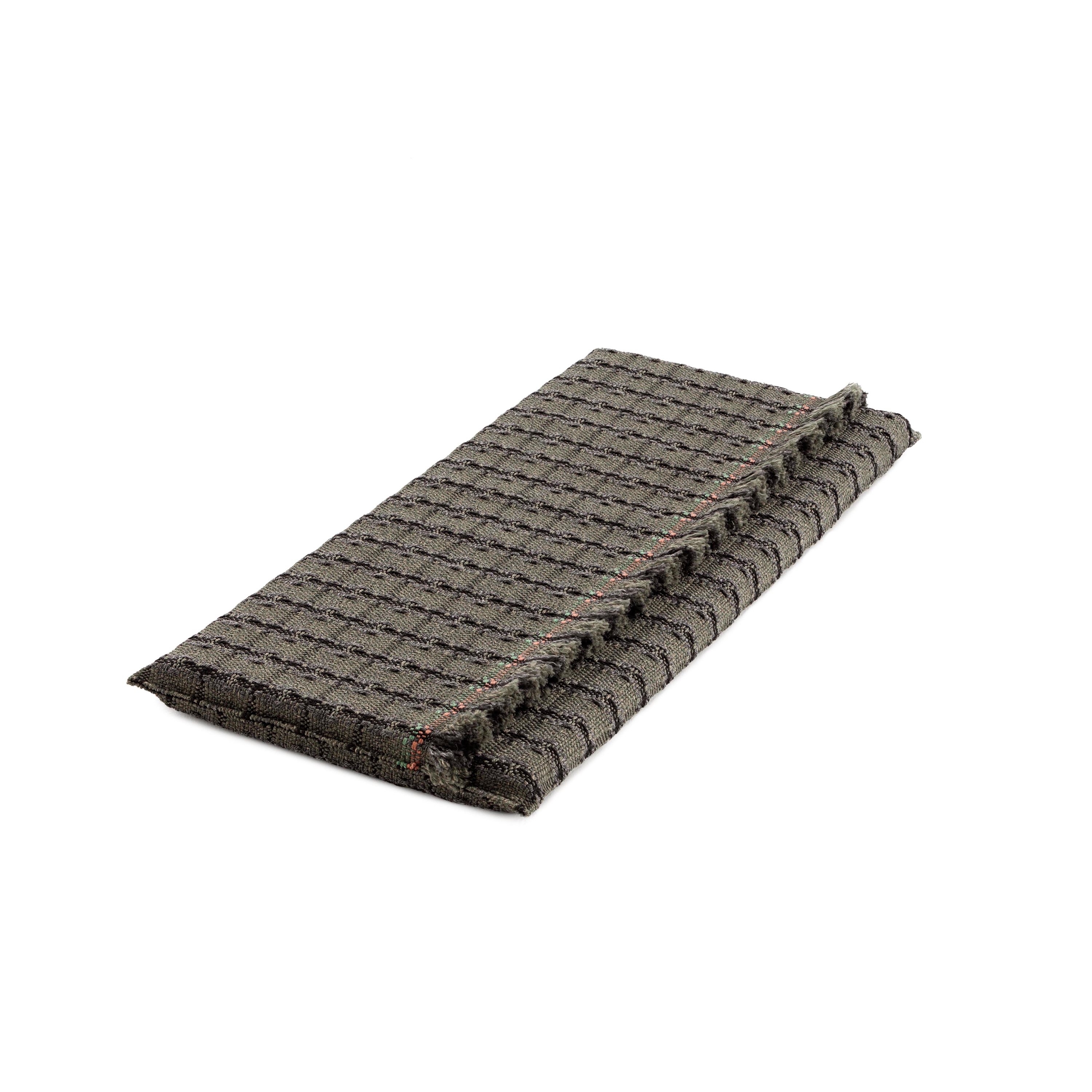 Garden Layers Small Mattress Checks green