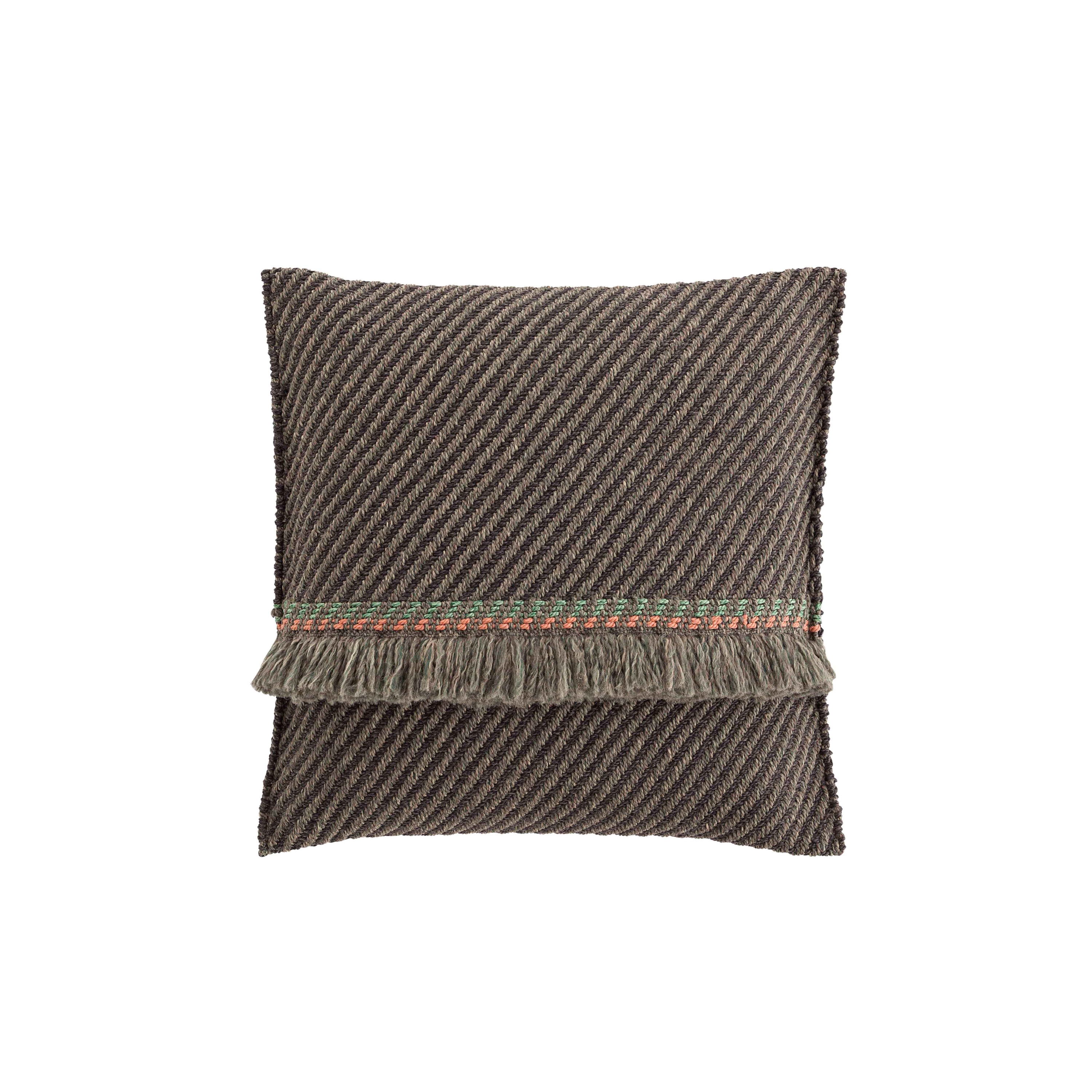 Garden Layers Big Cushion Diagonal aloe-grey