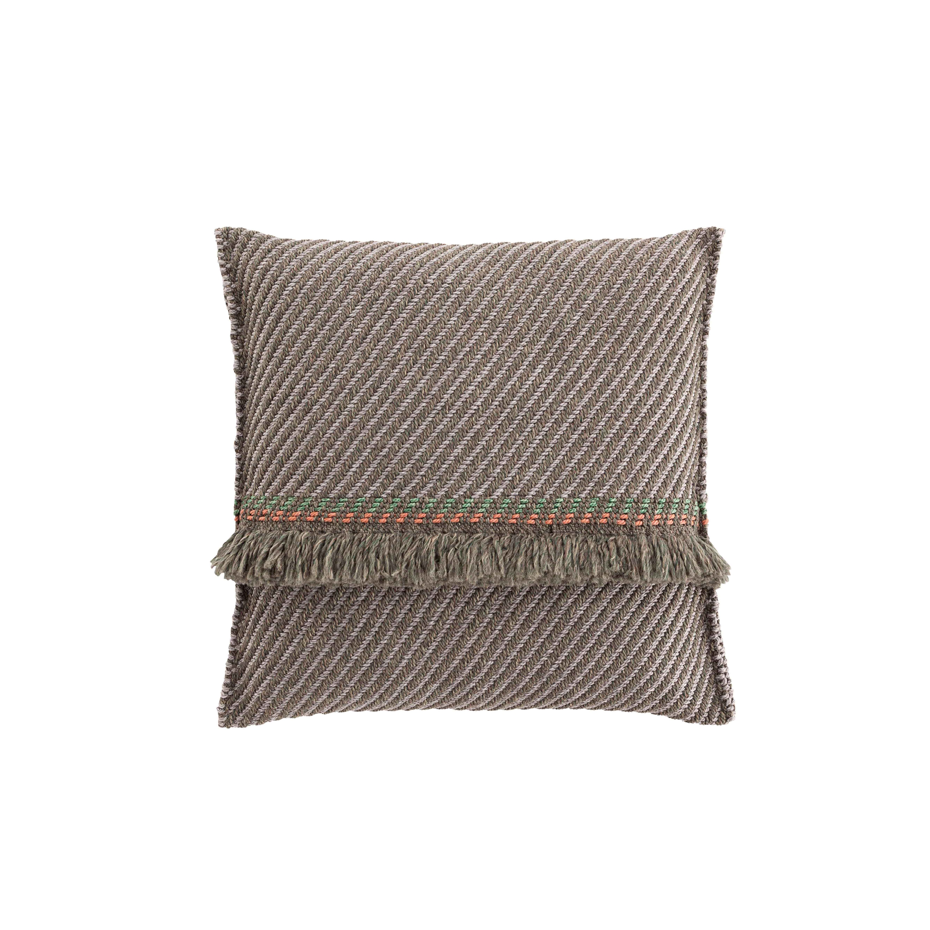 Garden Layers Big Cushion Diagonal aloe-opal