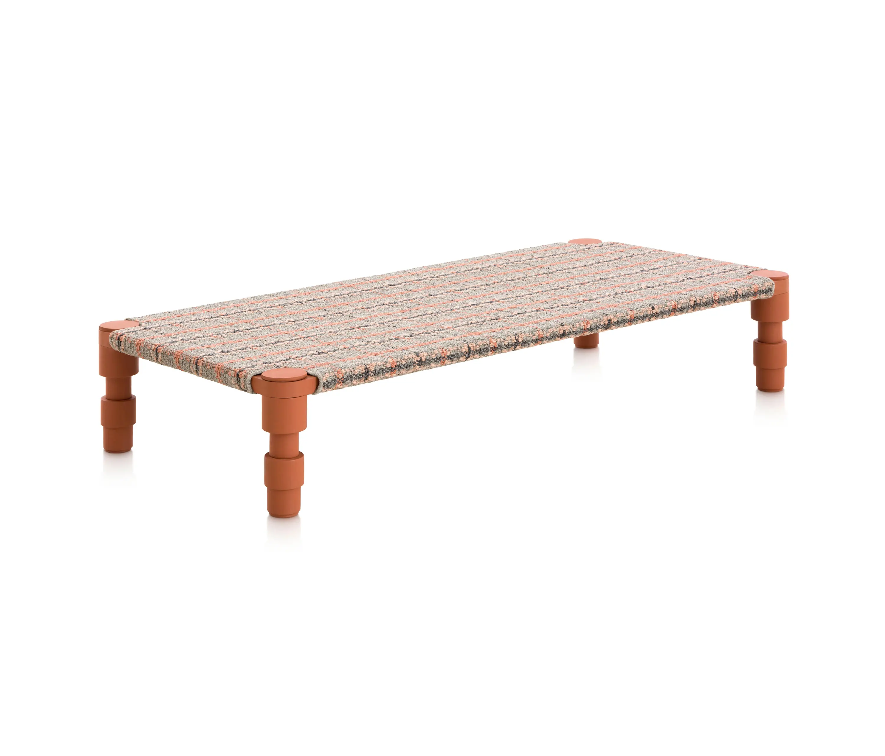 GAN - Garden Layers Single Indian bed Tartan terracotta