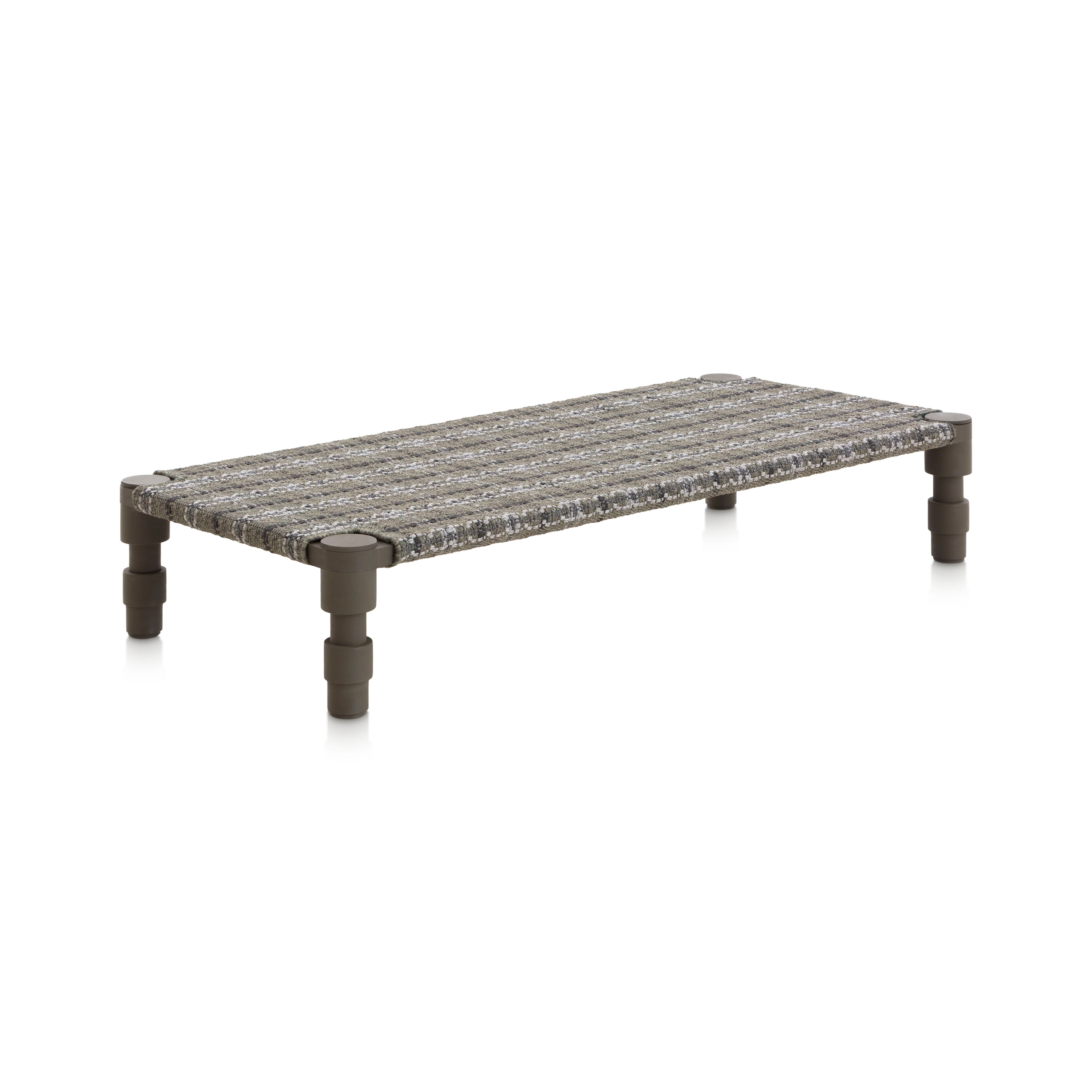 Garden Layers Single Indian bed Tartan green