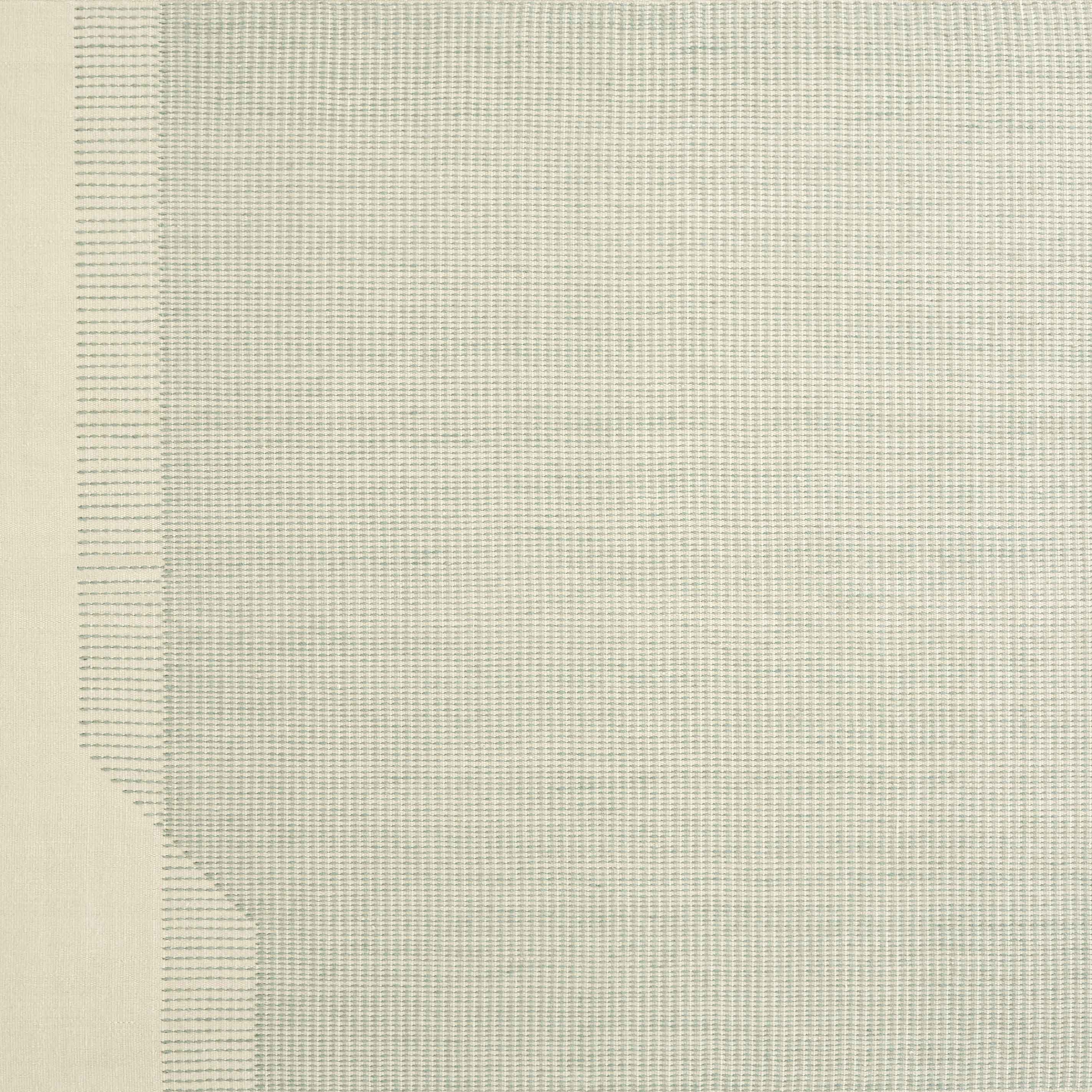 Display product Backstitch Green Calm Rug from manufacturer GAN