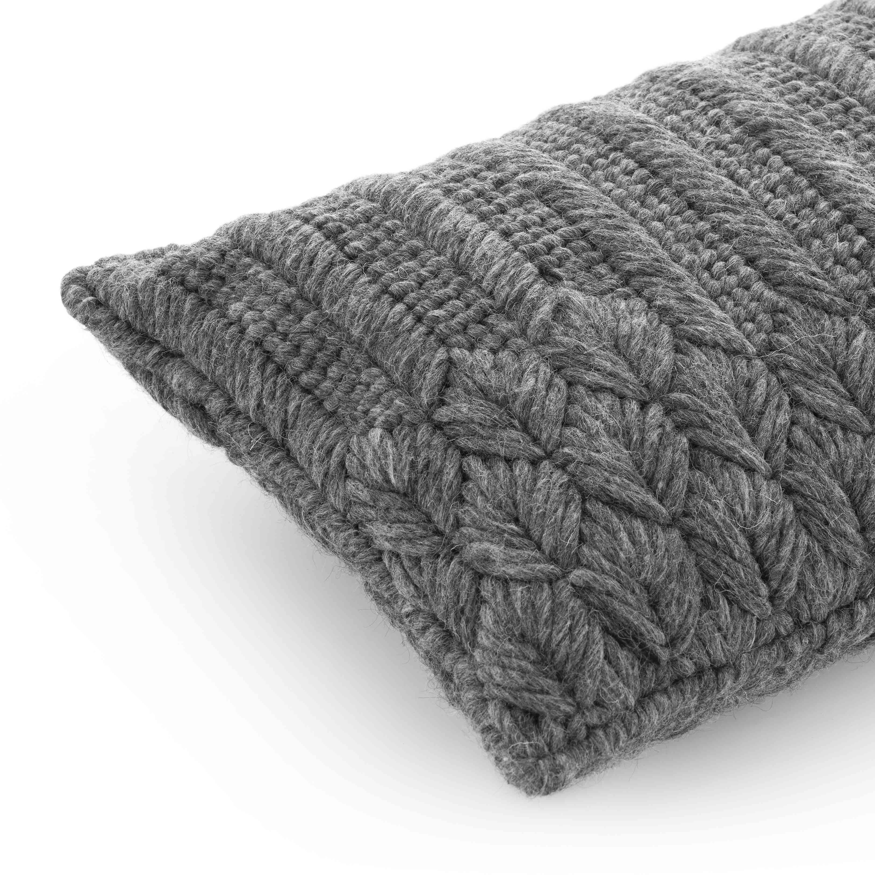 Chaddar Cushions Charcoal