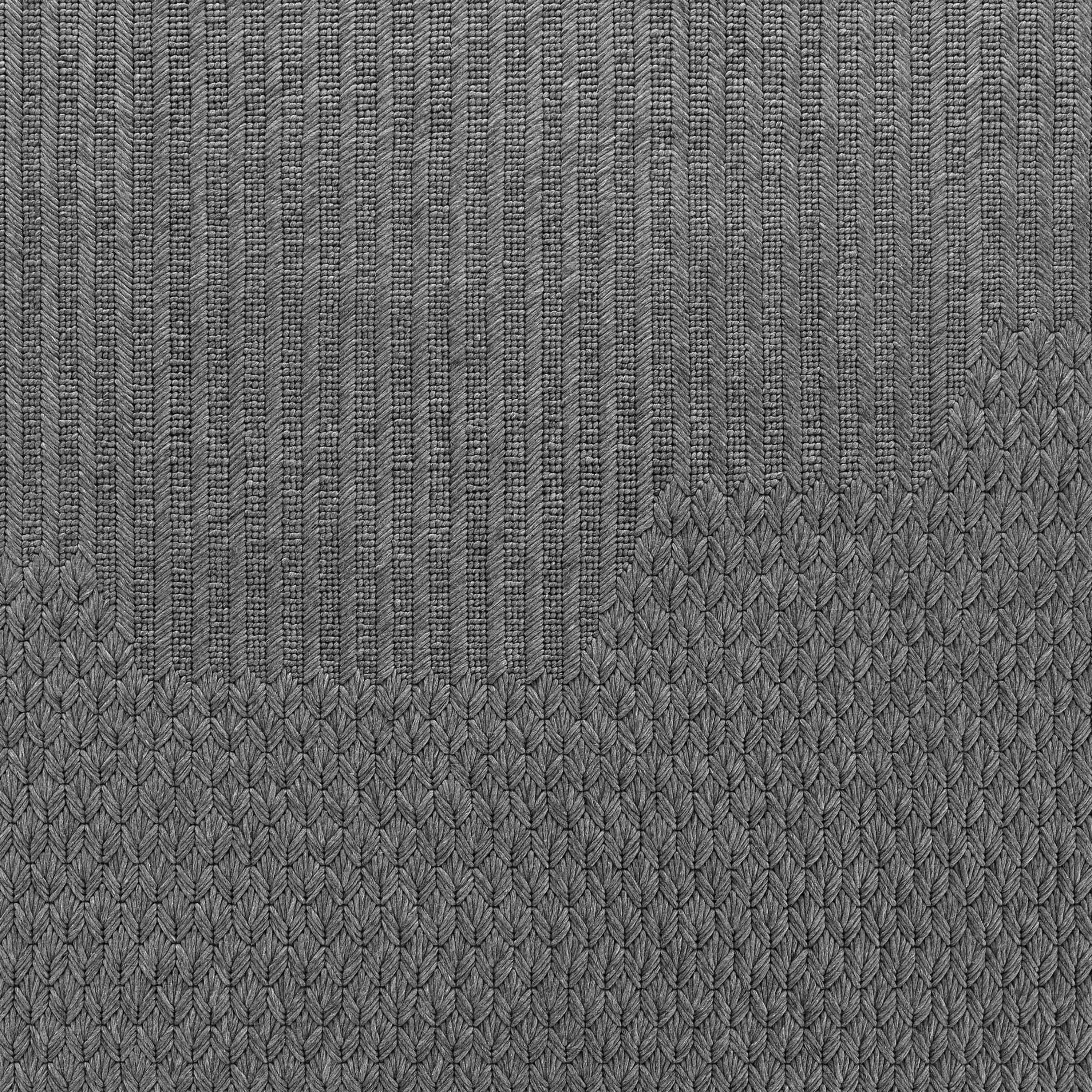 Chaddar Rug Charcoal