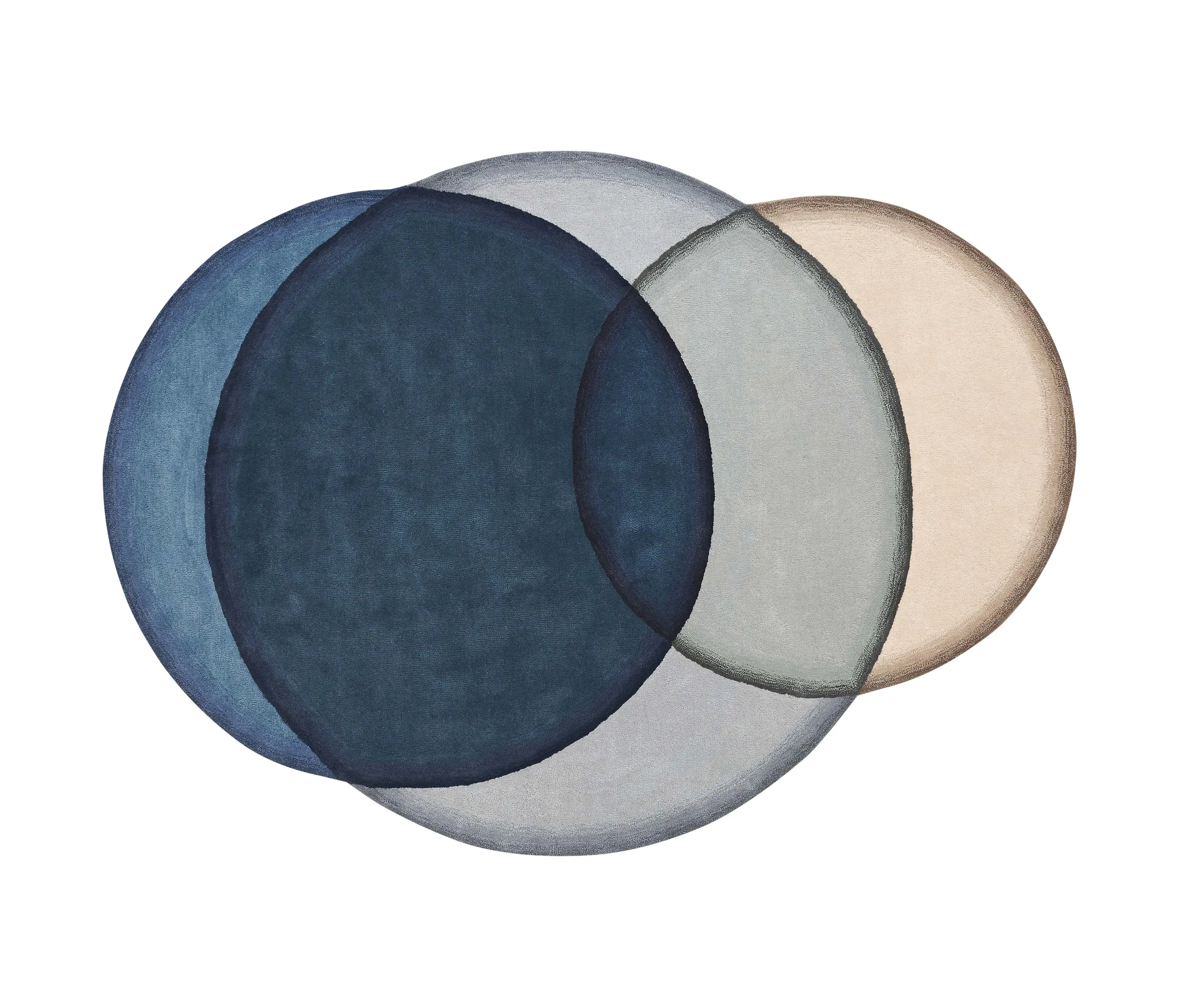 GAN - Crystal Rug Blue
