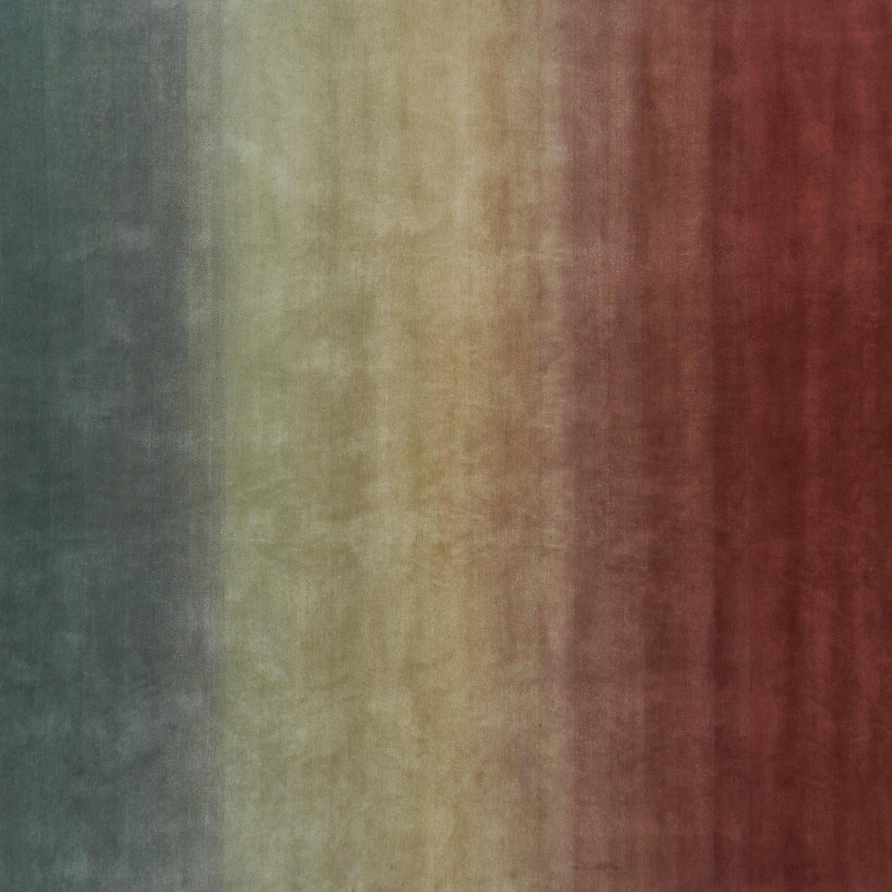 Afficher le produit Degrade Rug Petrol-Wine du fabricant GAN