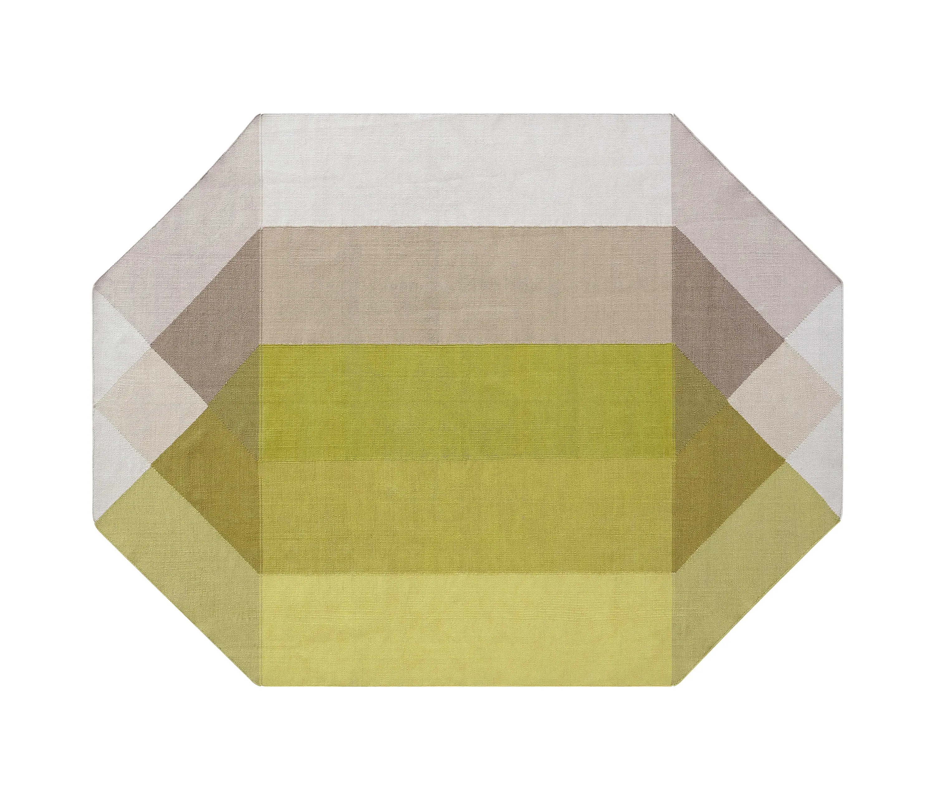 GAN - Diamond Outdoor Rug Pink - Yellow