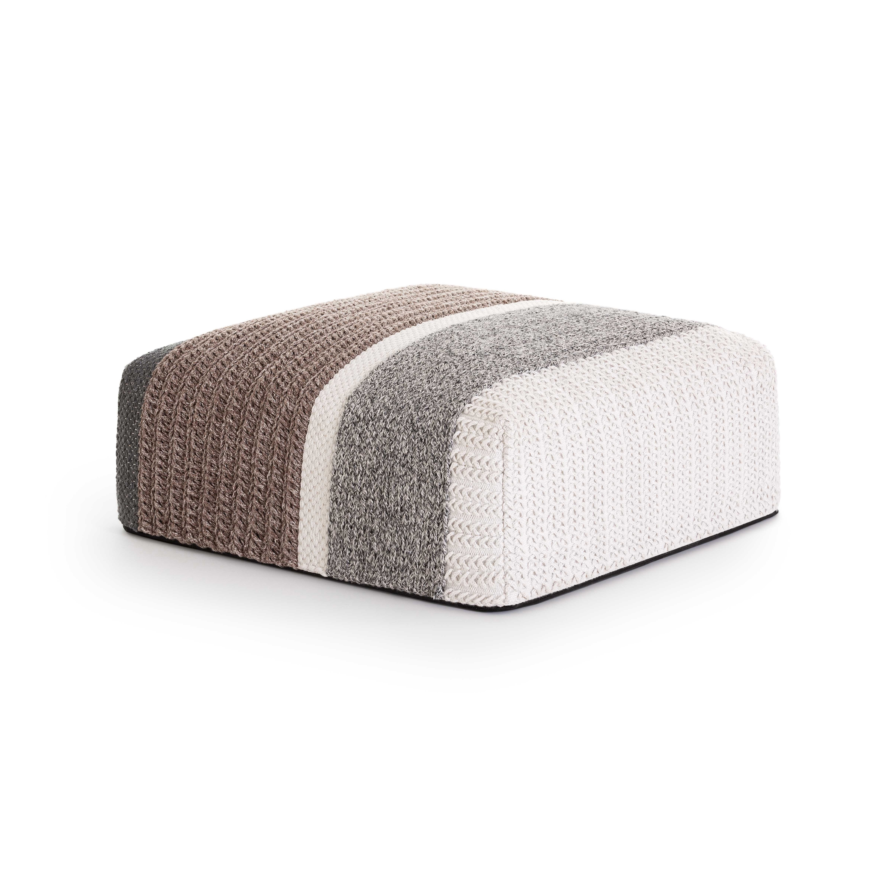 Mangas Outdoor Pouf Multinatural