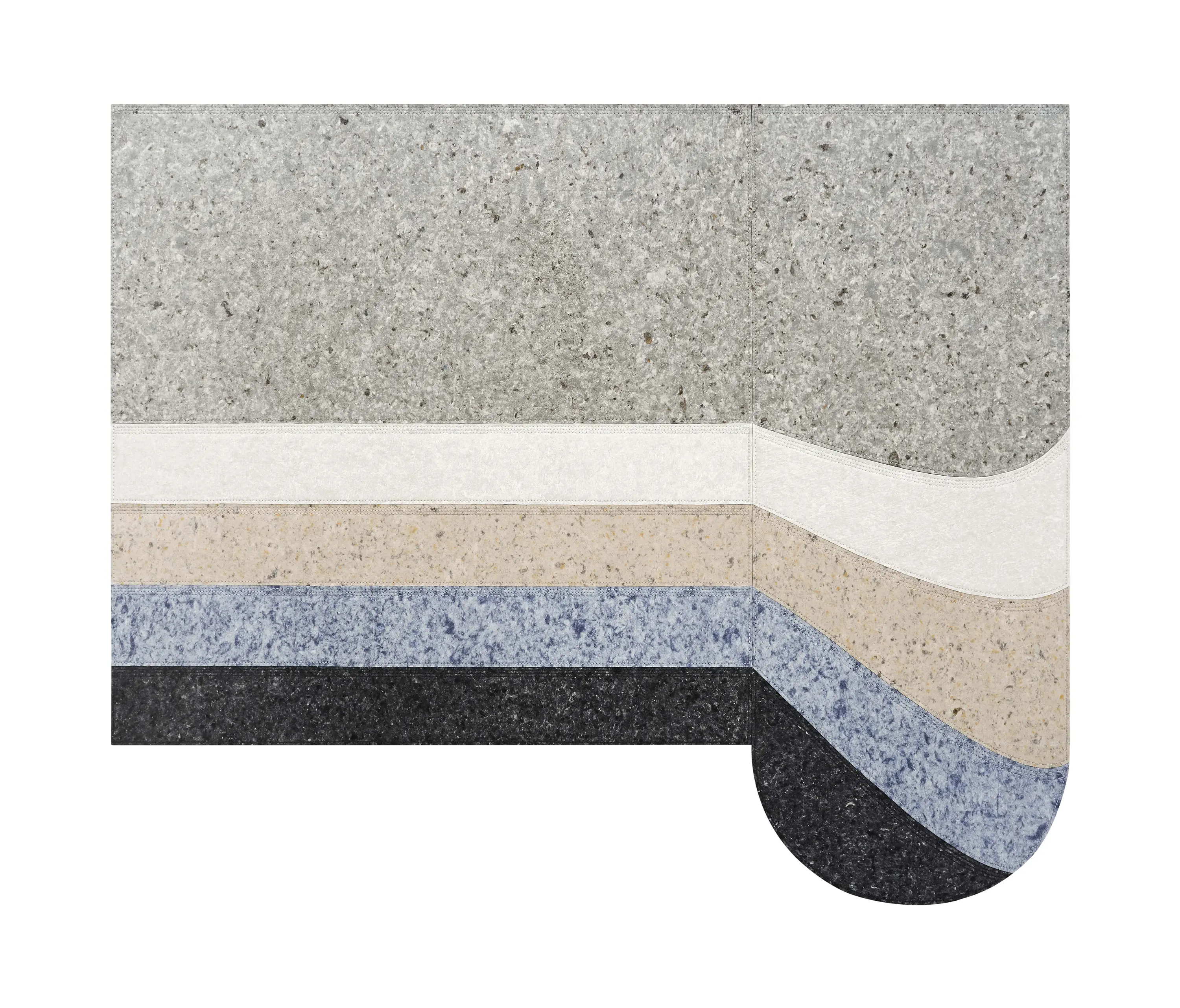 GAN - Nuances Rug Round Volcano