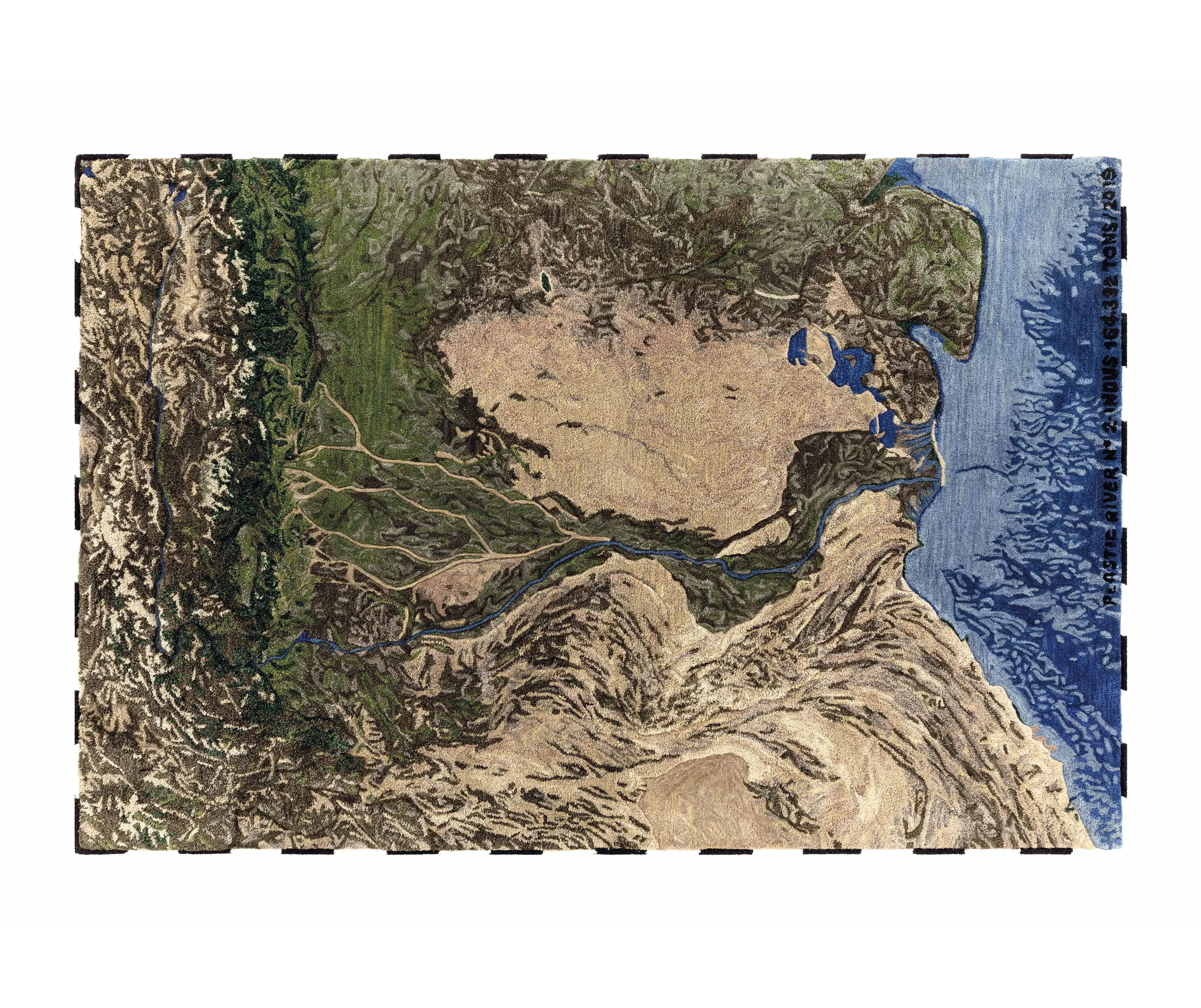 GAN - Plastic Rivers Rug Indus