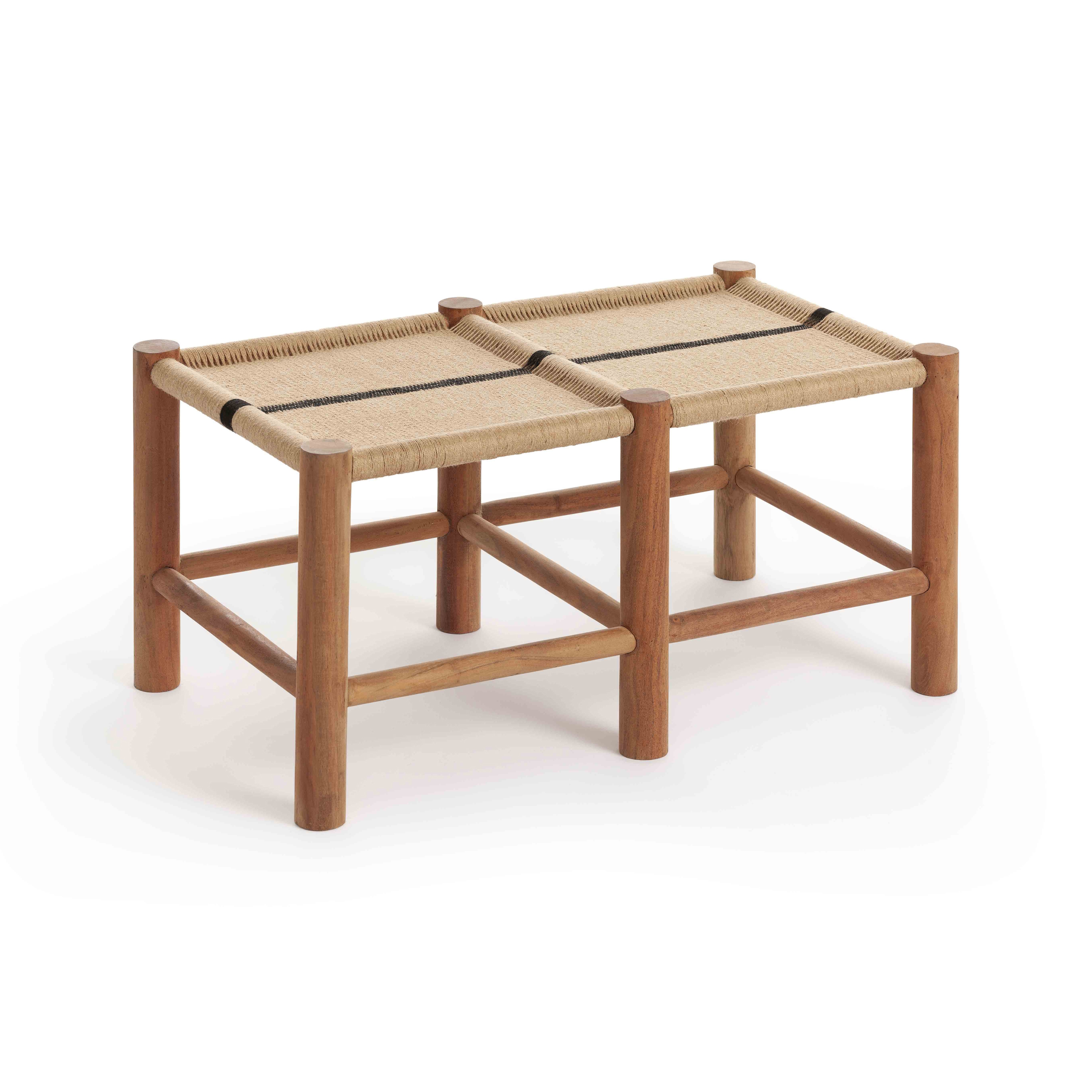 Display product Roots Double Stool 01 from manufacturer GAN