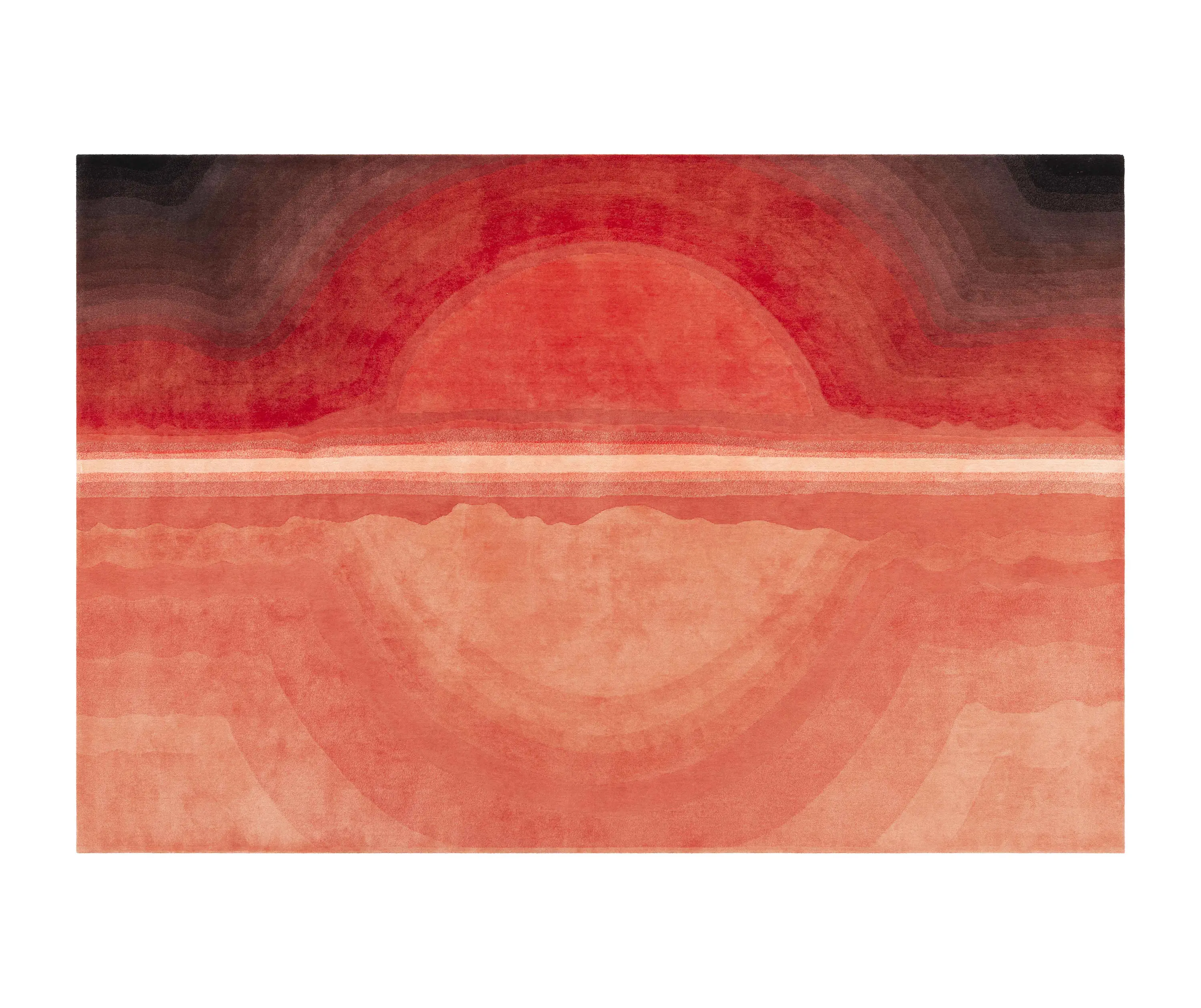 GAN - Sunset Rug Red