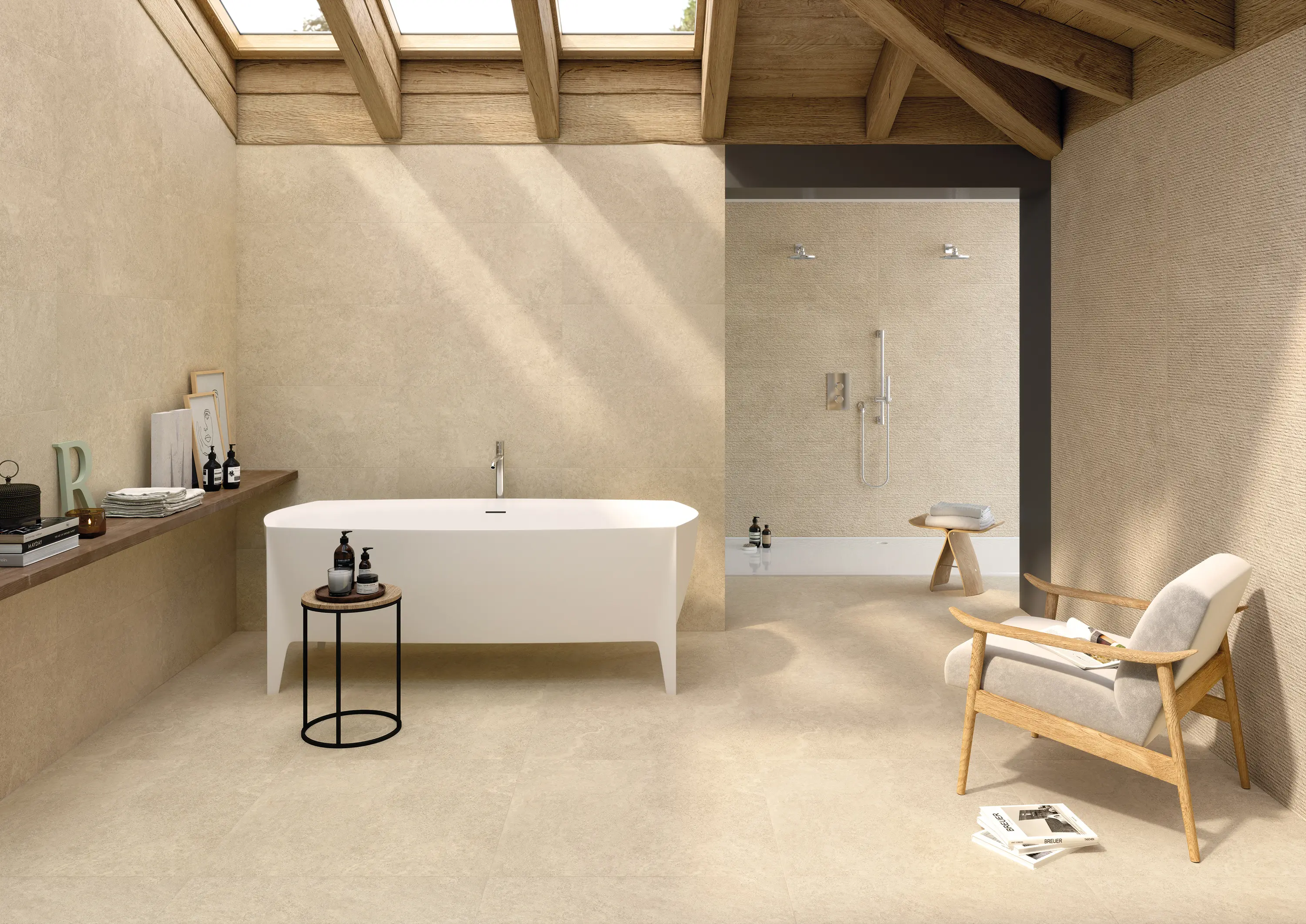 EMILGROUP - Landscape Mosaico 5x5 Avorio