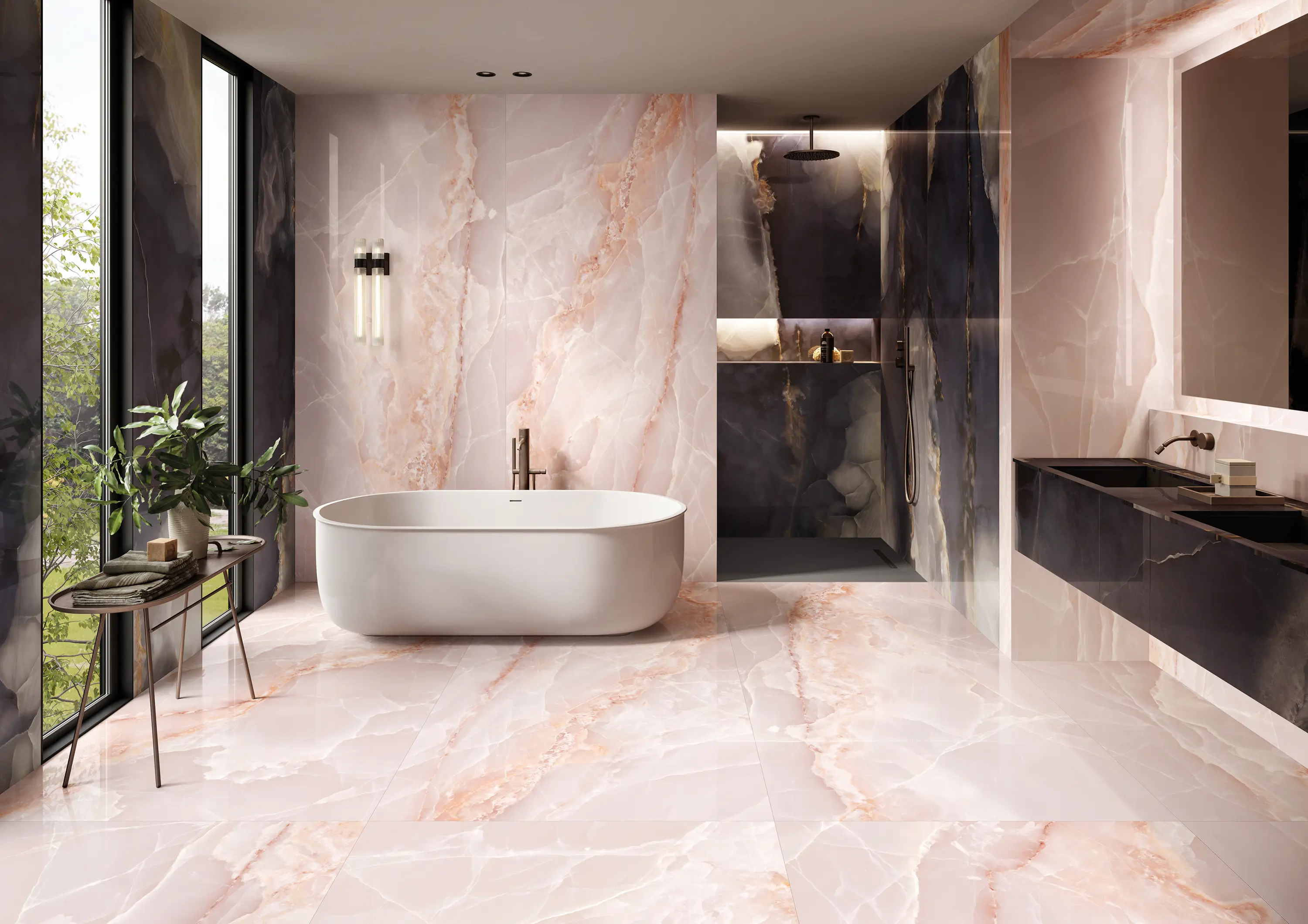 EMILGROUP - Tele di Marmo Onyx - Onyx Black