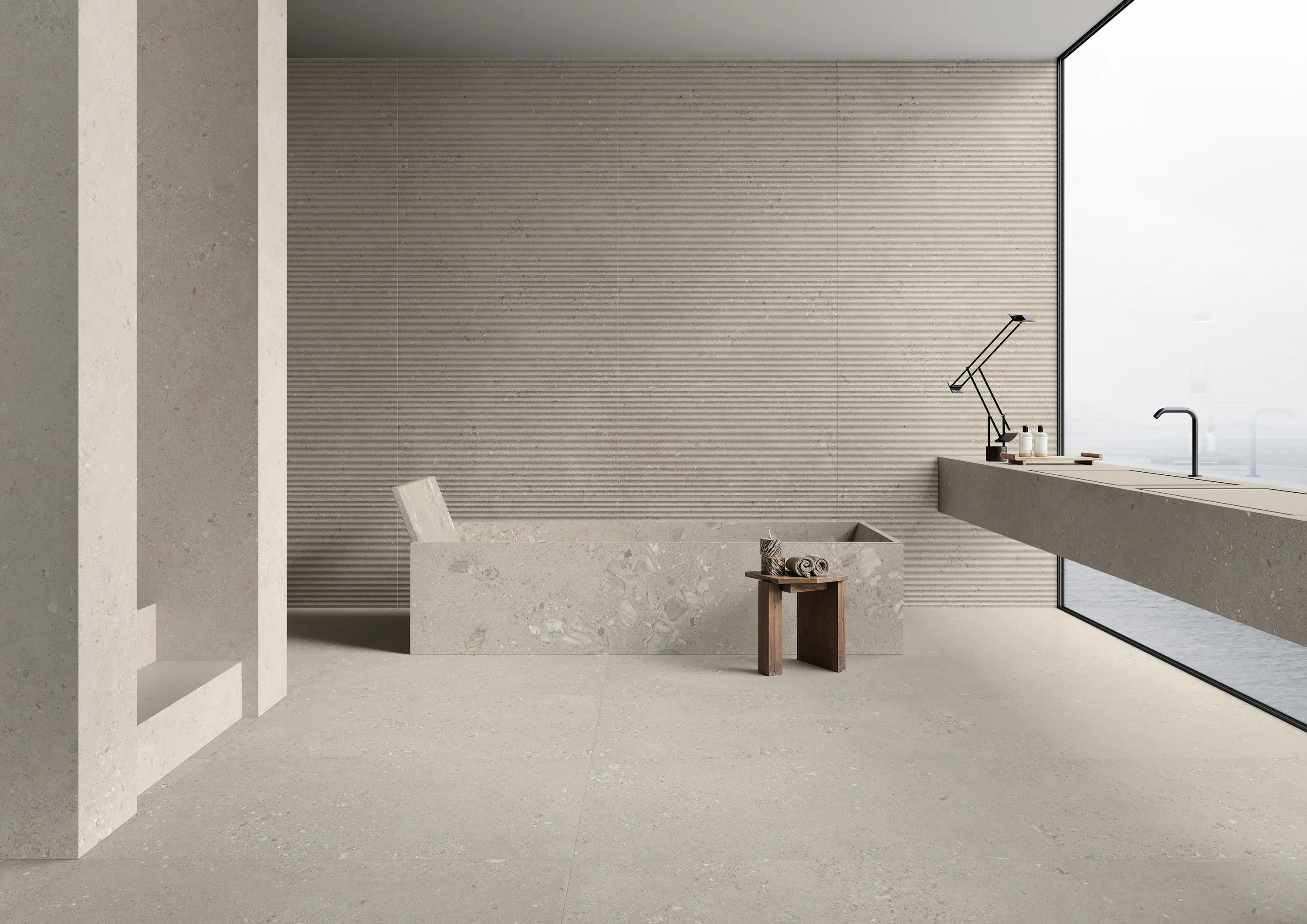 EMILGROUP - GemmaStone Gemma Giant Mosaico 5x5 Greige