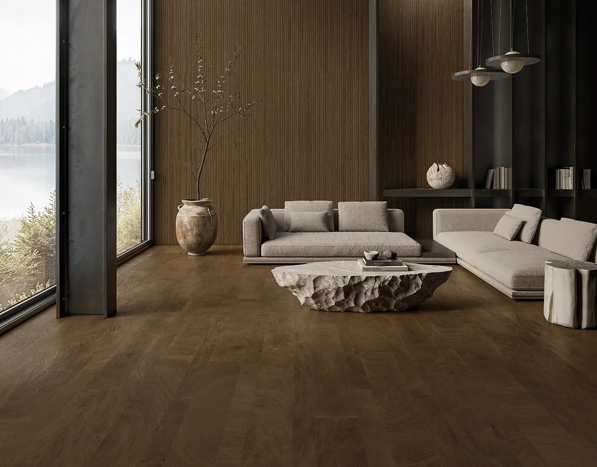 EMILGROUP - W-Circles Mosaico 3D Cube Walnut