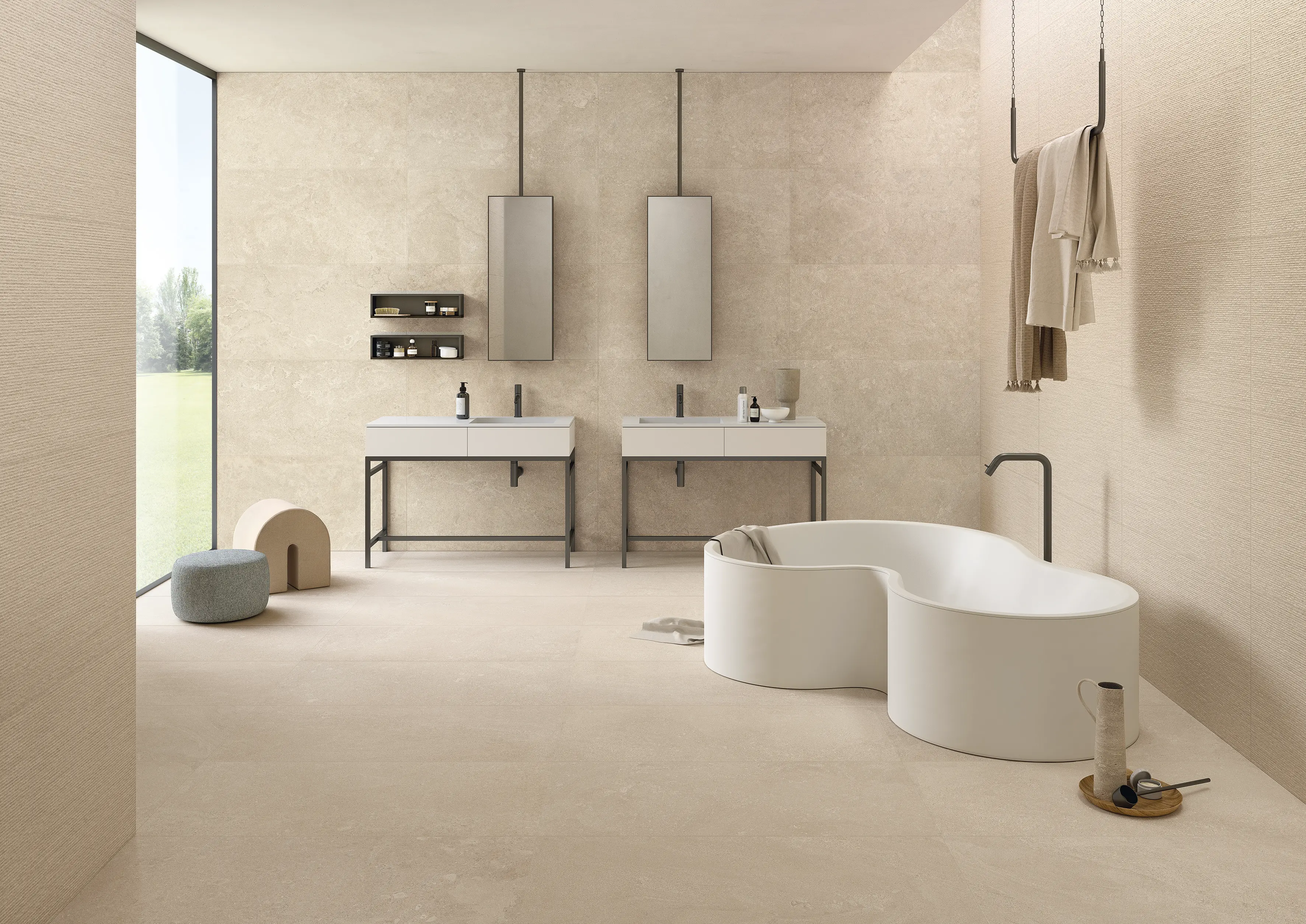 EMILGROUP - MaPierre Mosaico 30x30 Ancienne Beige