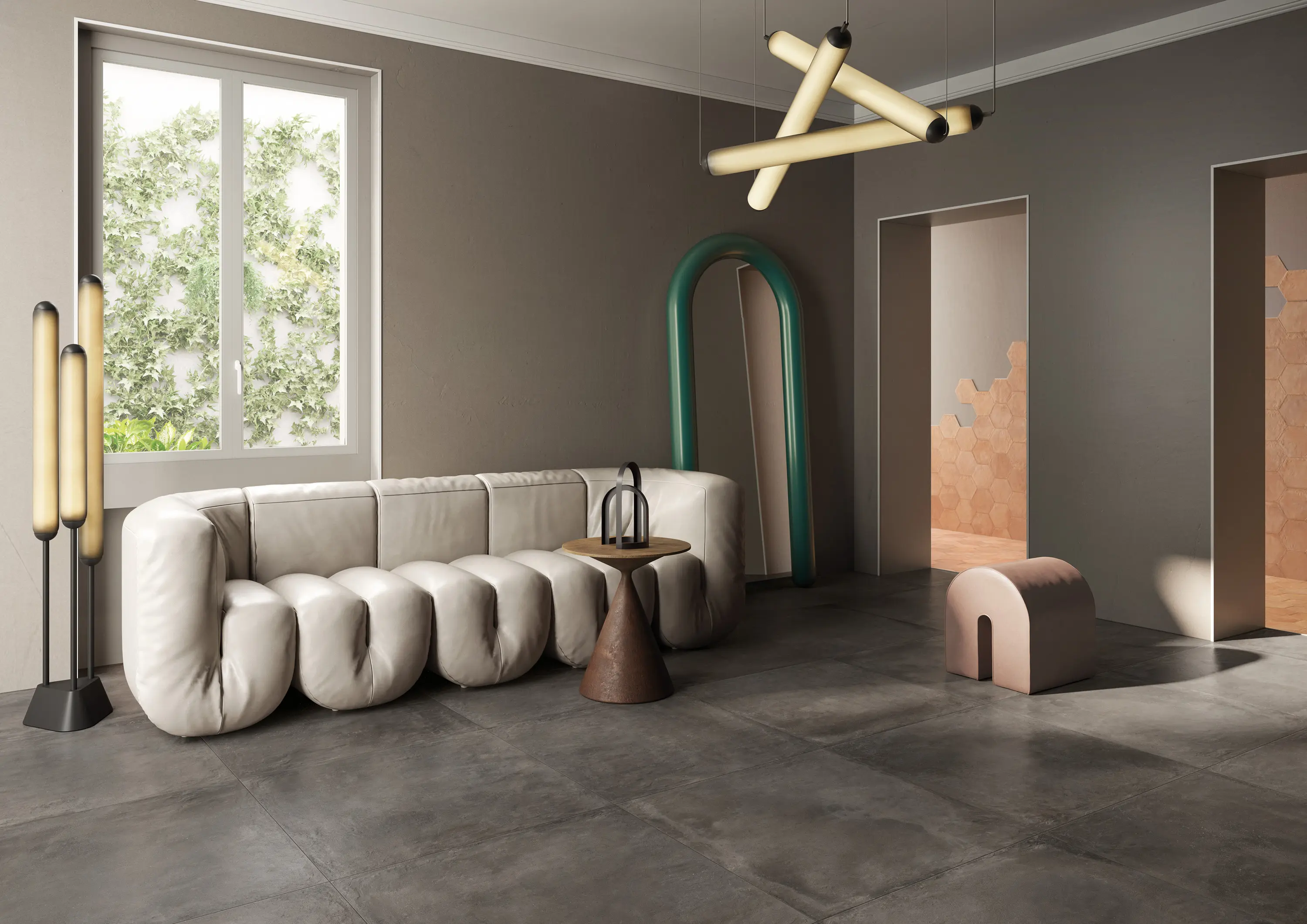 EMILGROUP - Forme Esagone Terracotta