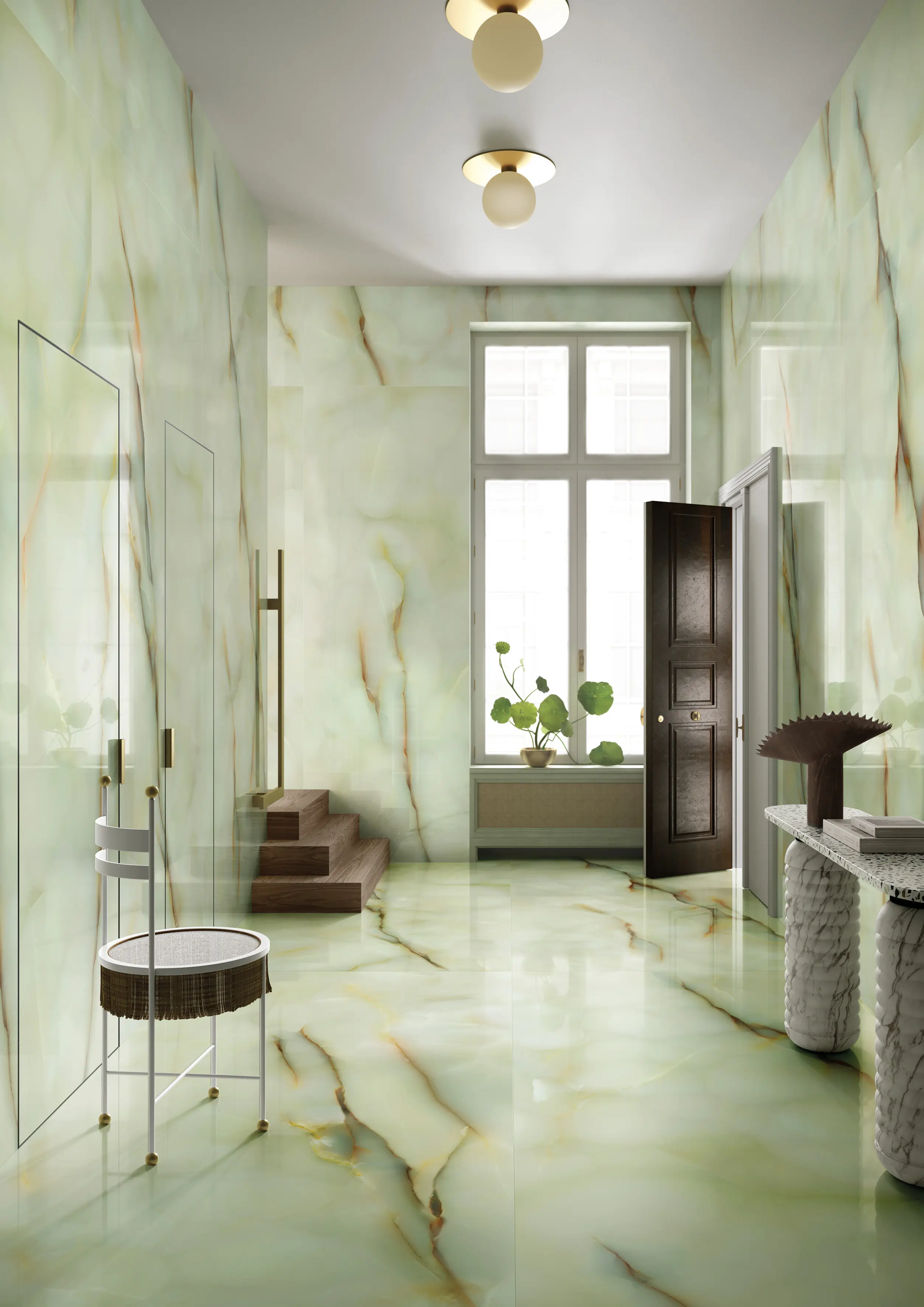 EMILGROUP - Tele di Marmo Pure Onyx Miele