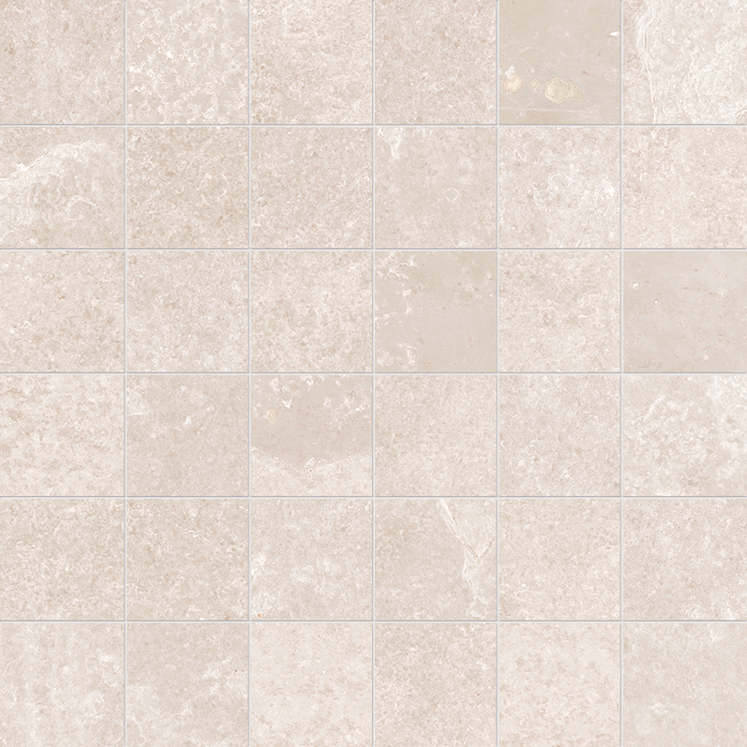 Groove Hot White Mosaico 5X5