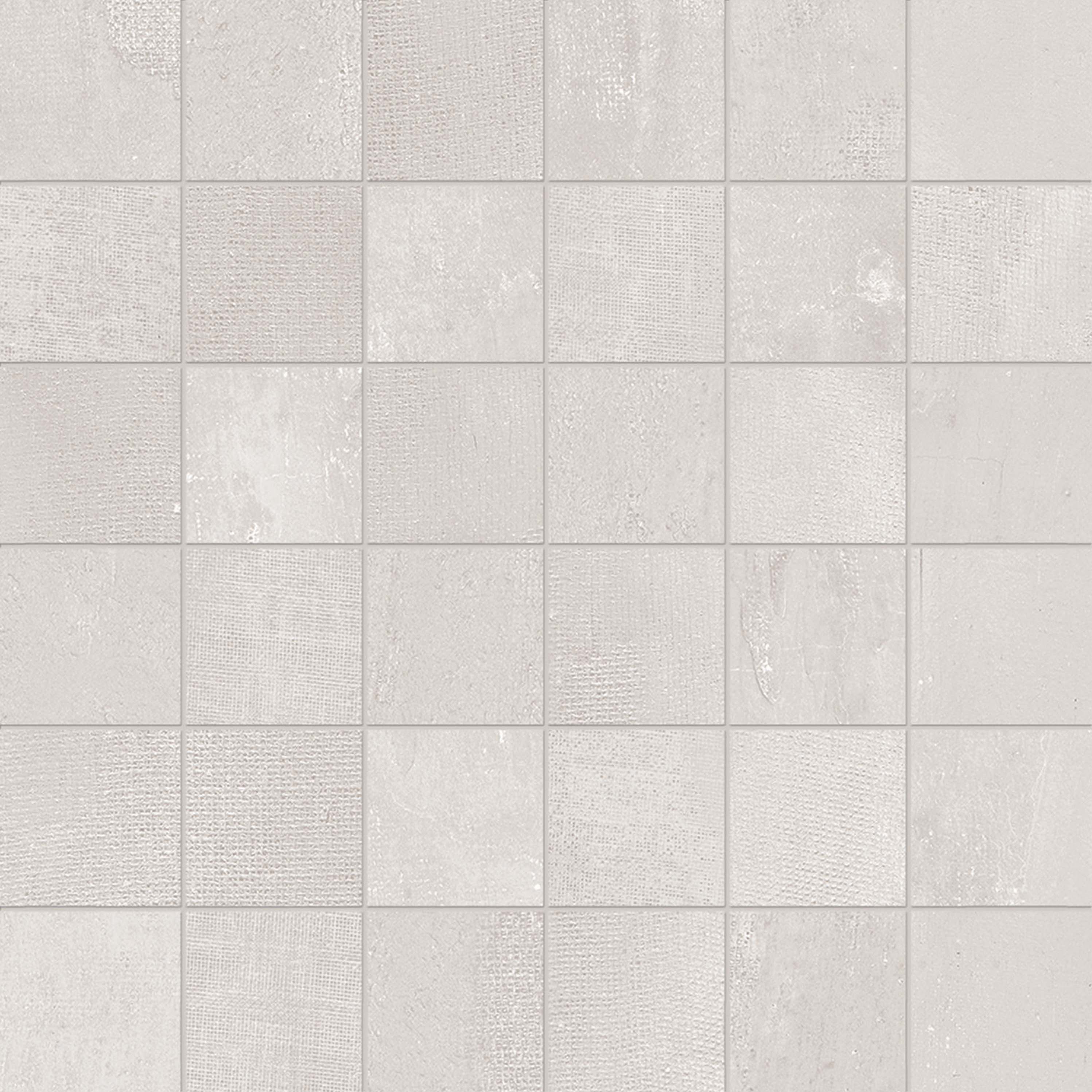 Display product Gesso Mosaico 5X5 Natural White from manufacturer EMILGROUP