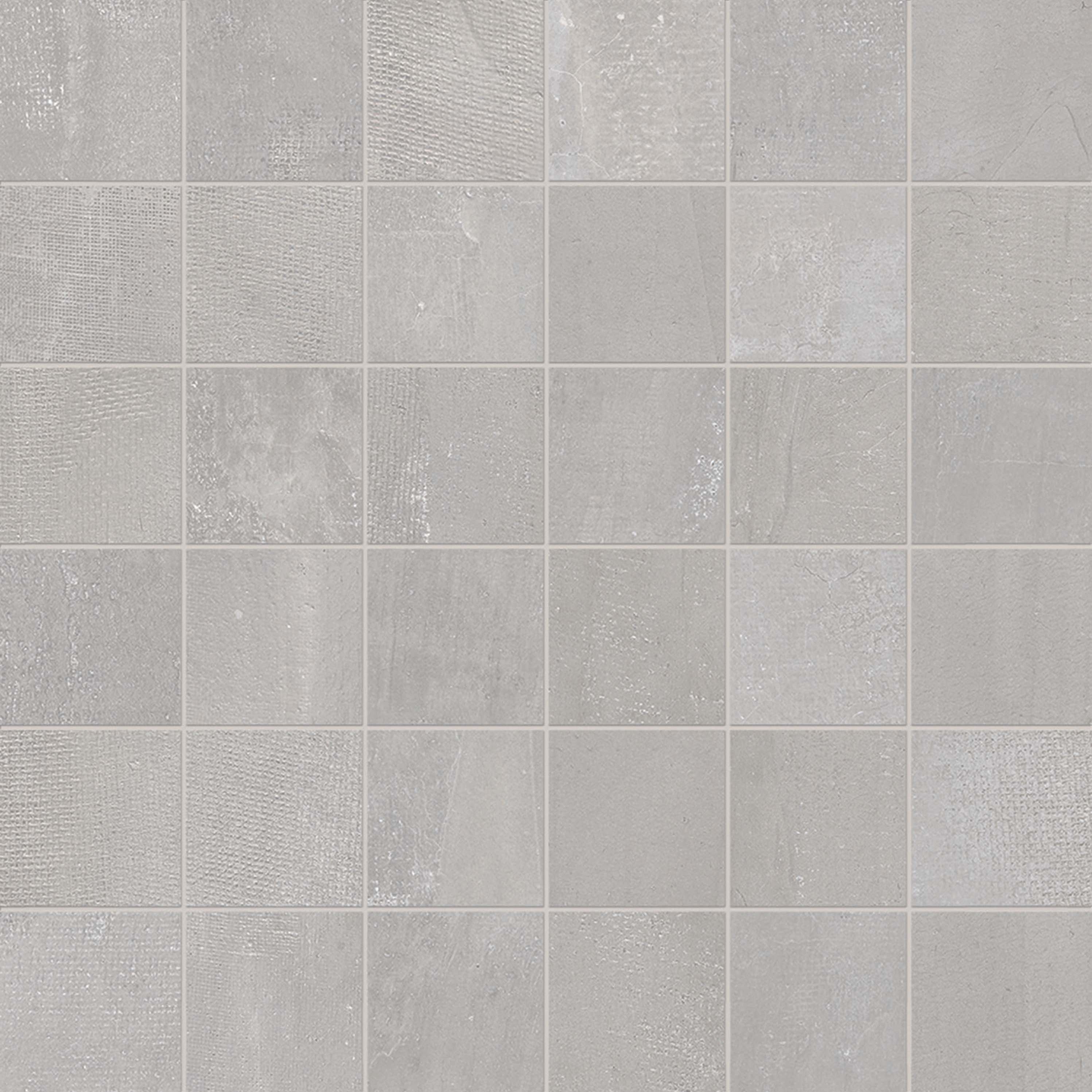 Gesso Mosaico 5X5 Pearl Grey