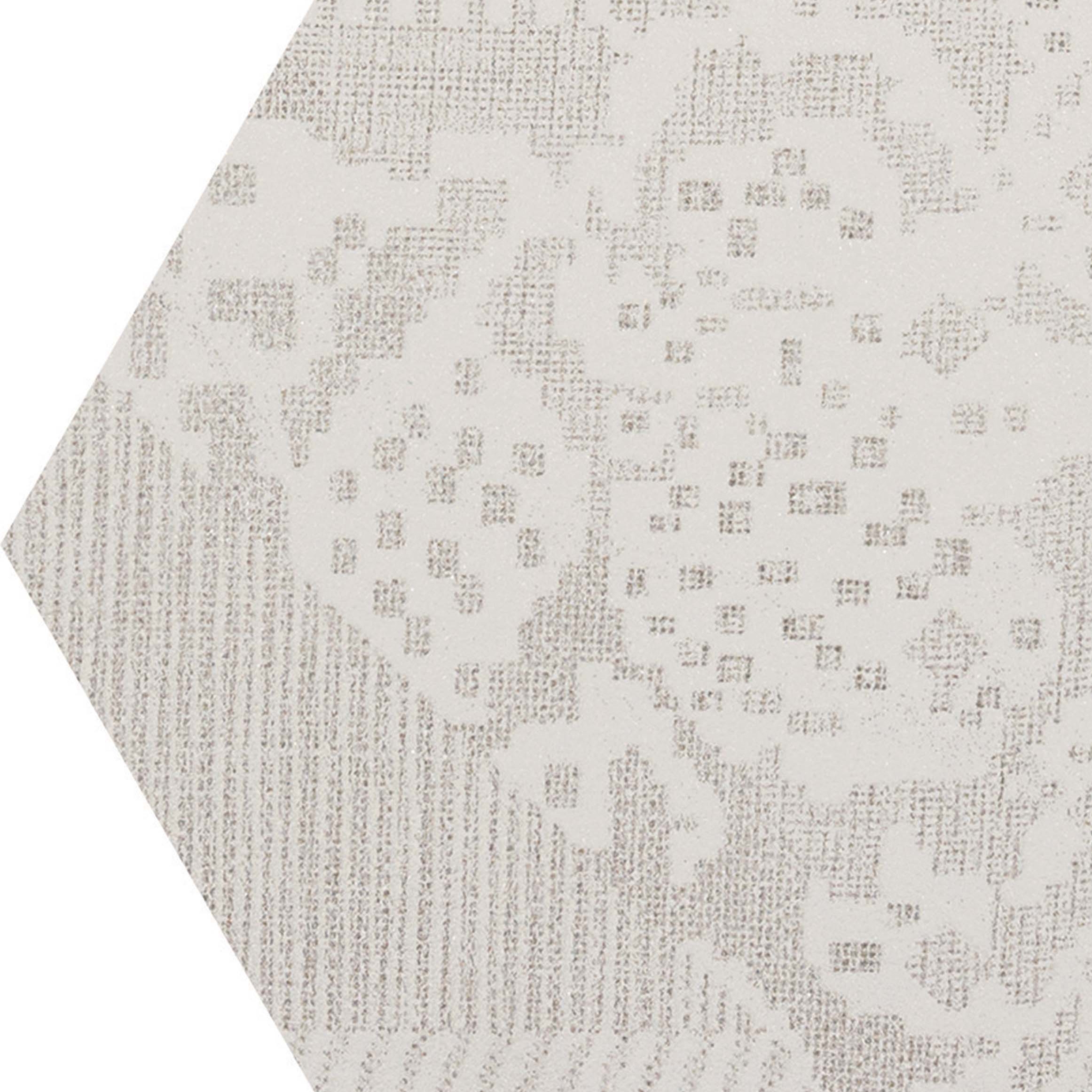 Display product Gesso Esagona Patchwork Natural White from manufacturer EMILGROUP