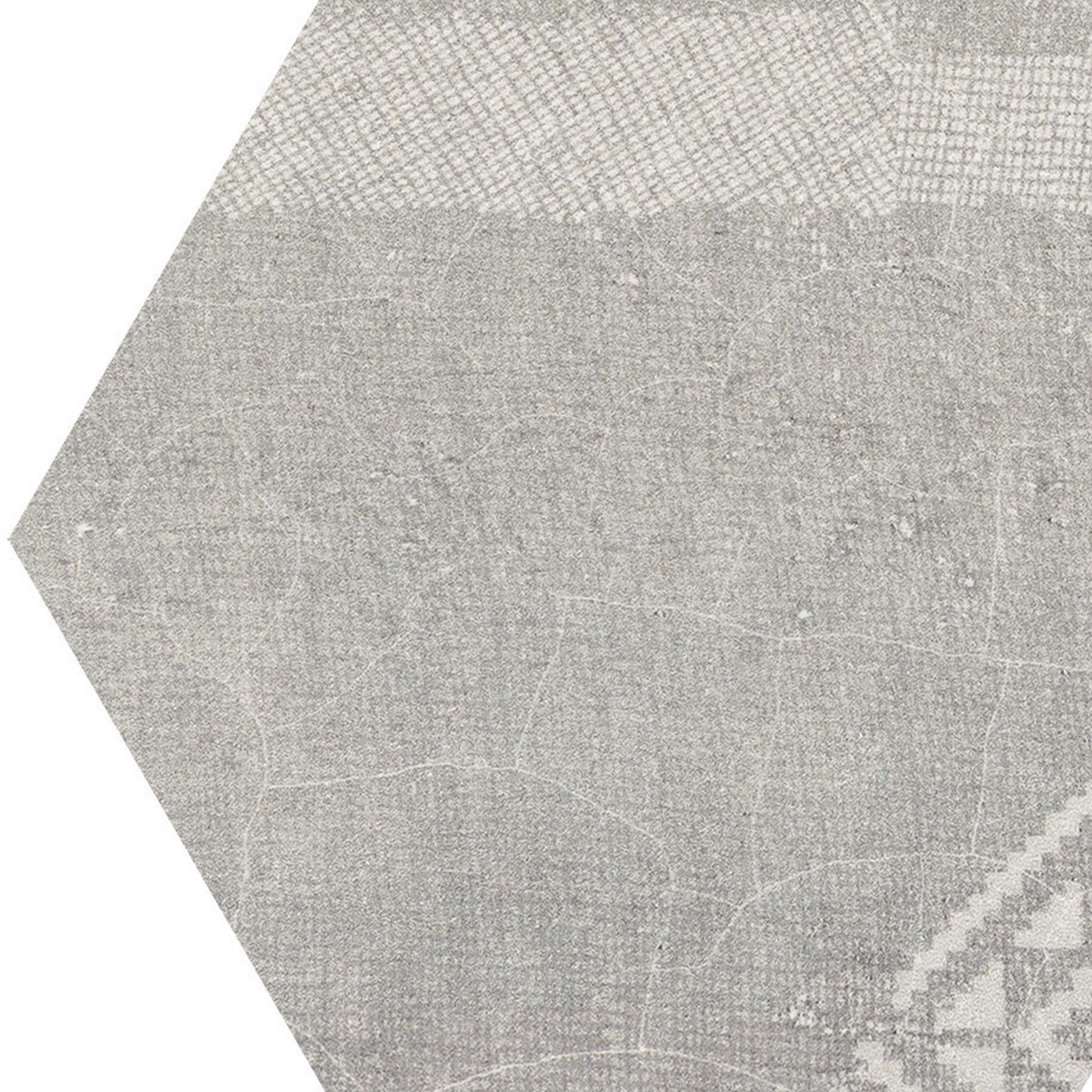 Display product Gesso Esagona Patchwork Pearl Grey from manufacturer EMILGROUP