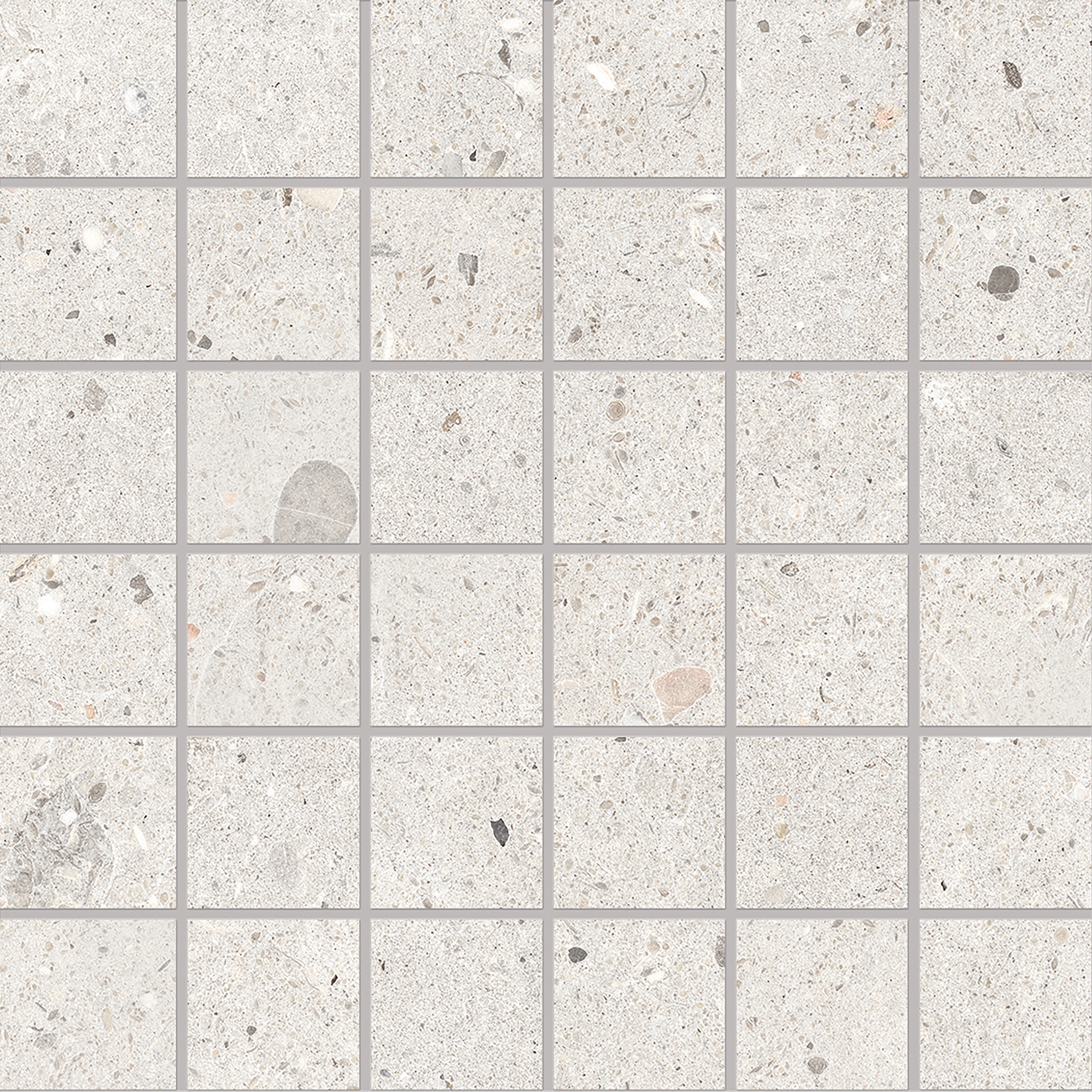Display product Ego Mosaico 5x5 Avorio from manufacturer EMILGROUP