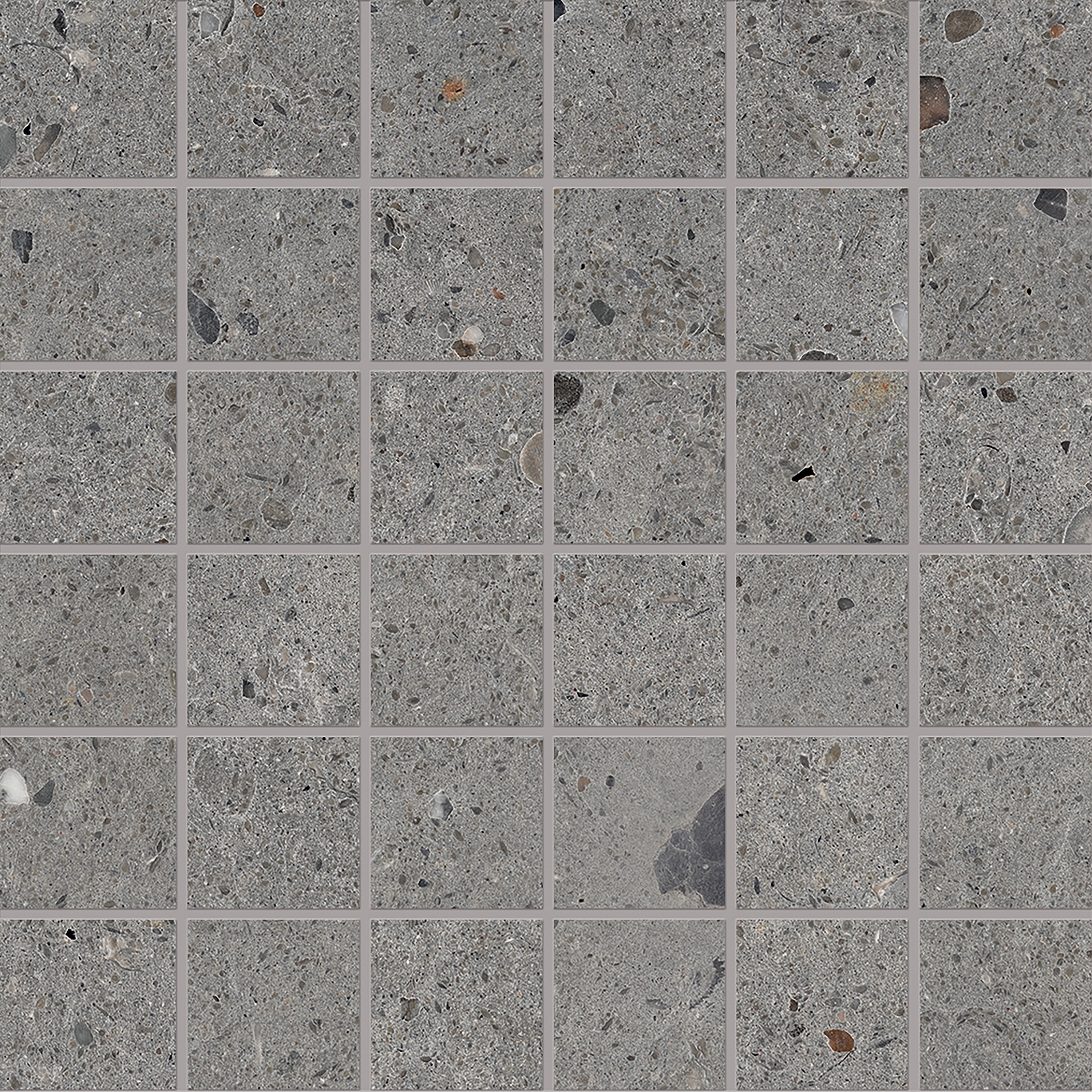 Ego Mosaico 5x5 Grigio Scuro