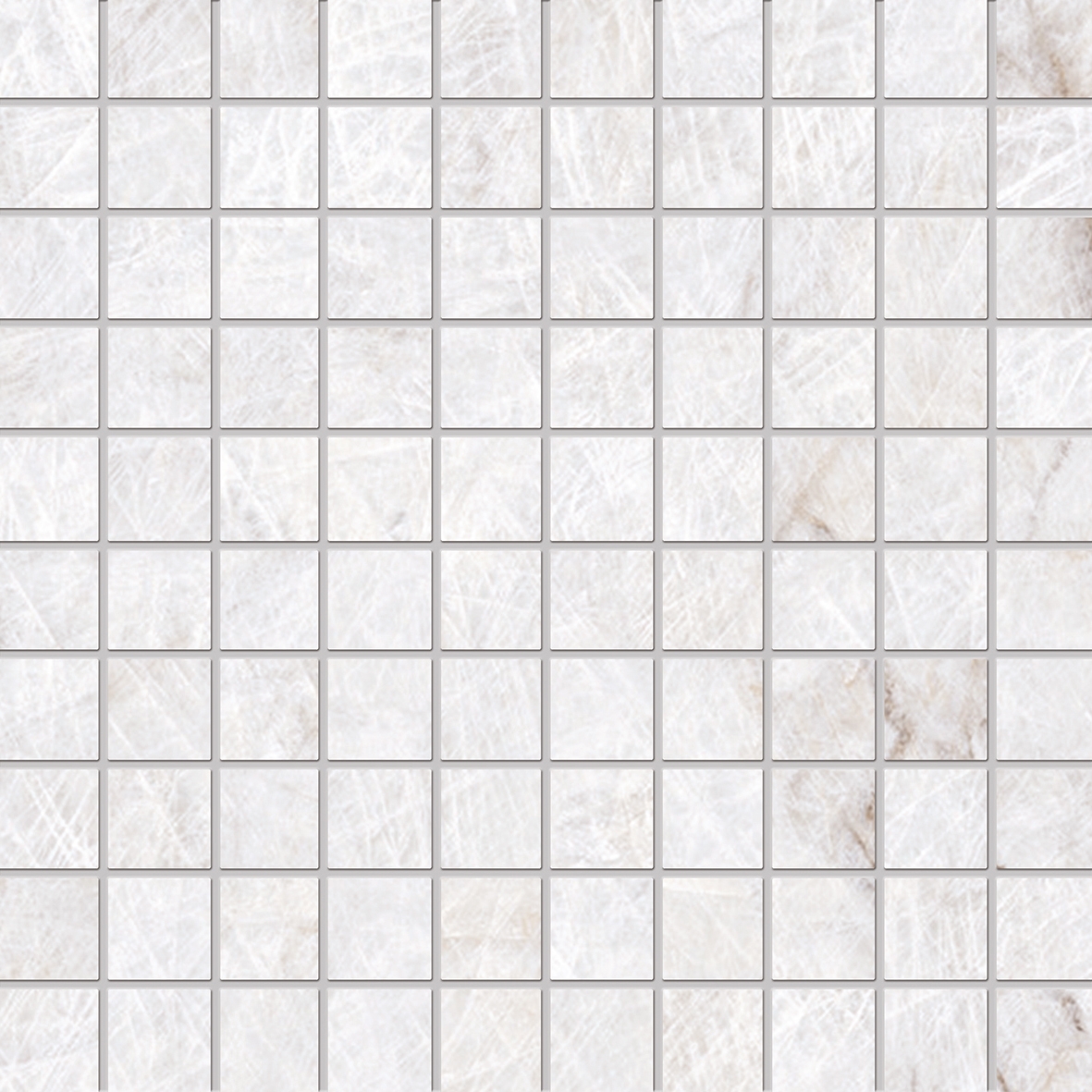 Display product Tele di Marmo Reloaded Mosaico QUARZO MOSAICO 3X3 from manufacturer EMILGROUP