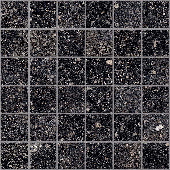 Unique Bleu Mosaico 5x5 Anthracite Noble