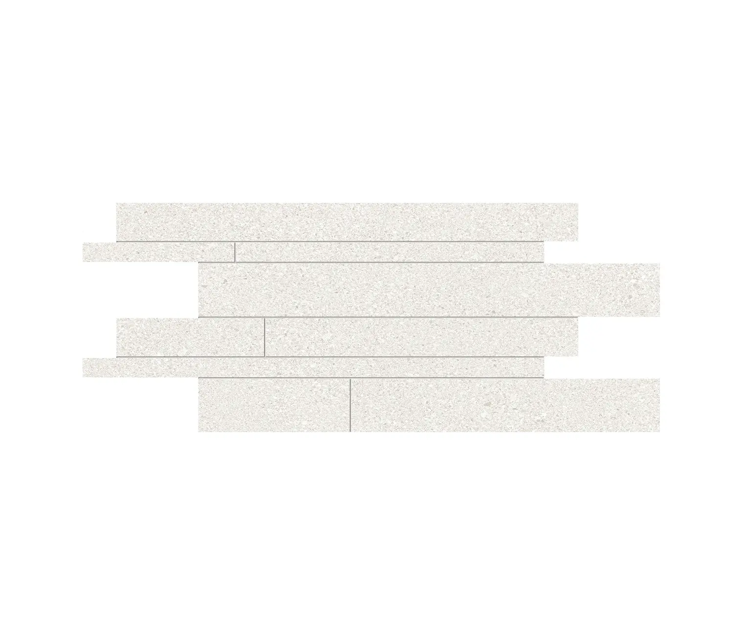 EMILGROUP - Grainstone Mosaico 3x3 White