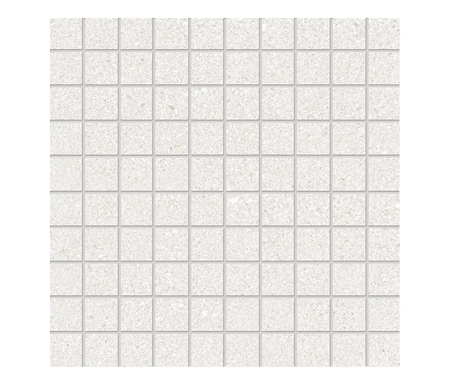 EMILGROUP - Grainstone Mosaico 3x3 White