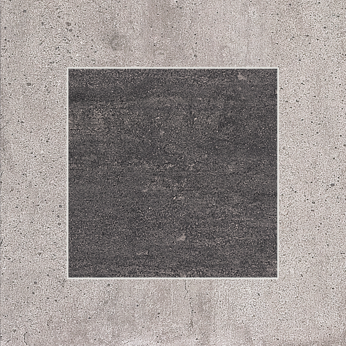 On Square Decor Cemento/Lavagna