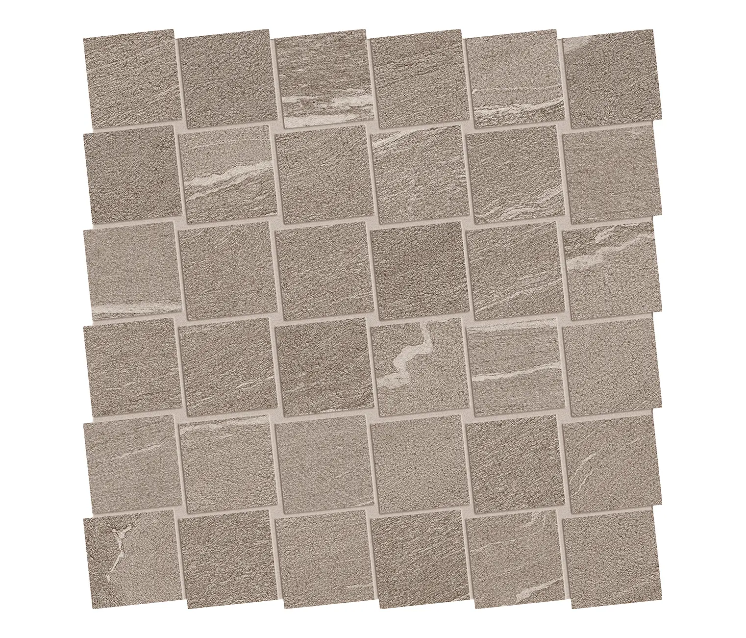 EMILGROUP - Mosaico Dado Martellata Taupe