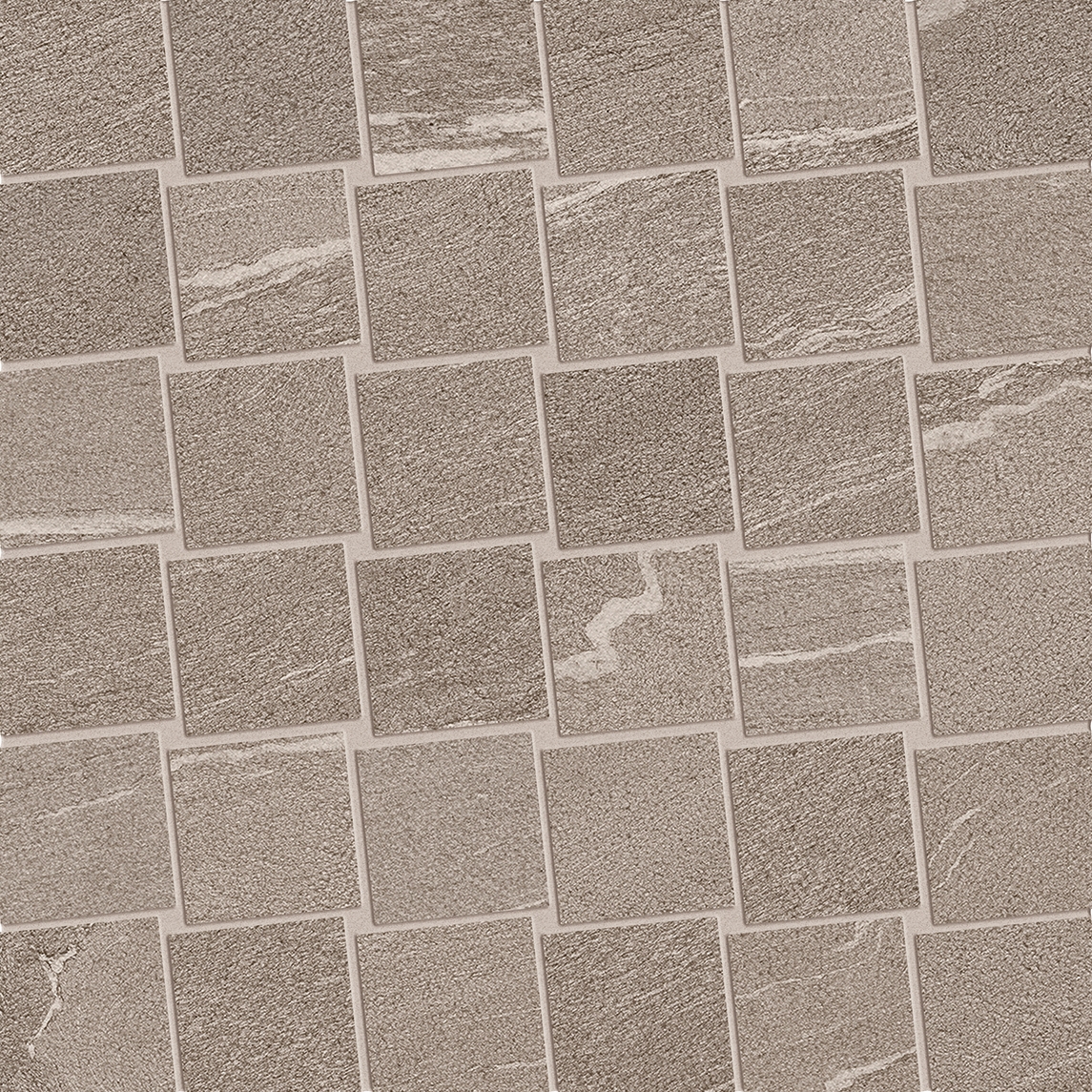 Display product Mosaico Dado Martellata Taupe from manufacturer EMILGROUP