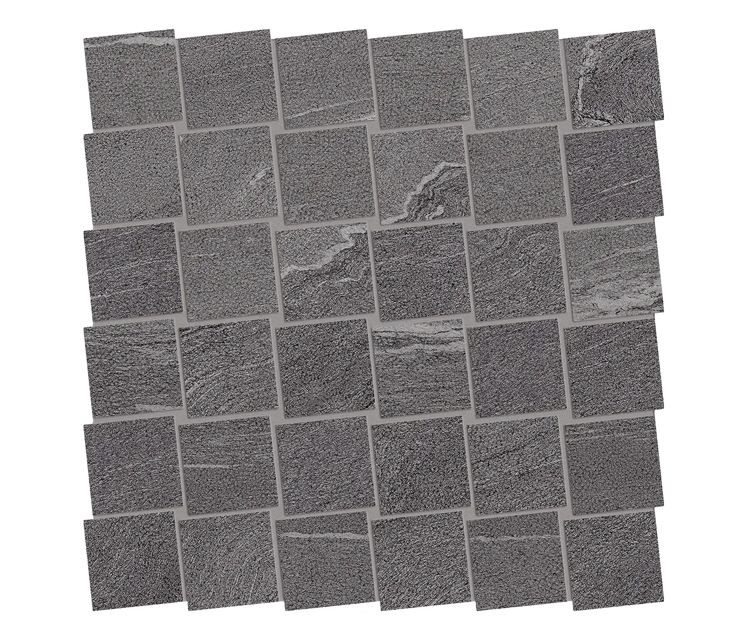 EMILGROUP - Mosaico Dado Martellata Dark